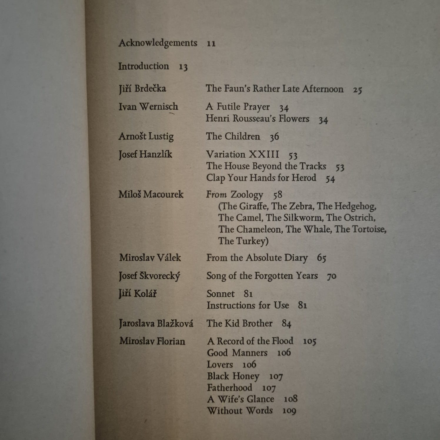 'New Writing in Czechoslovakia' edited by George Theiner