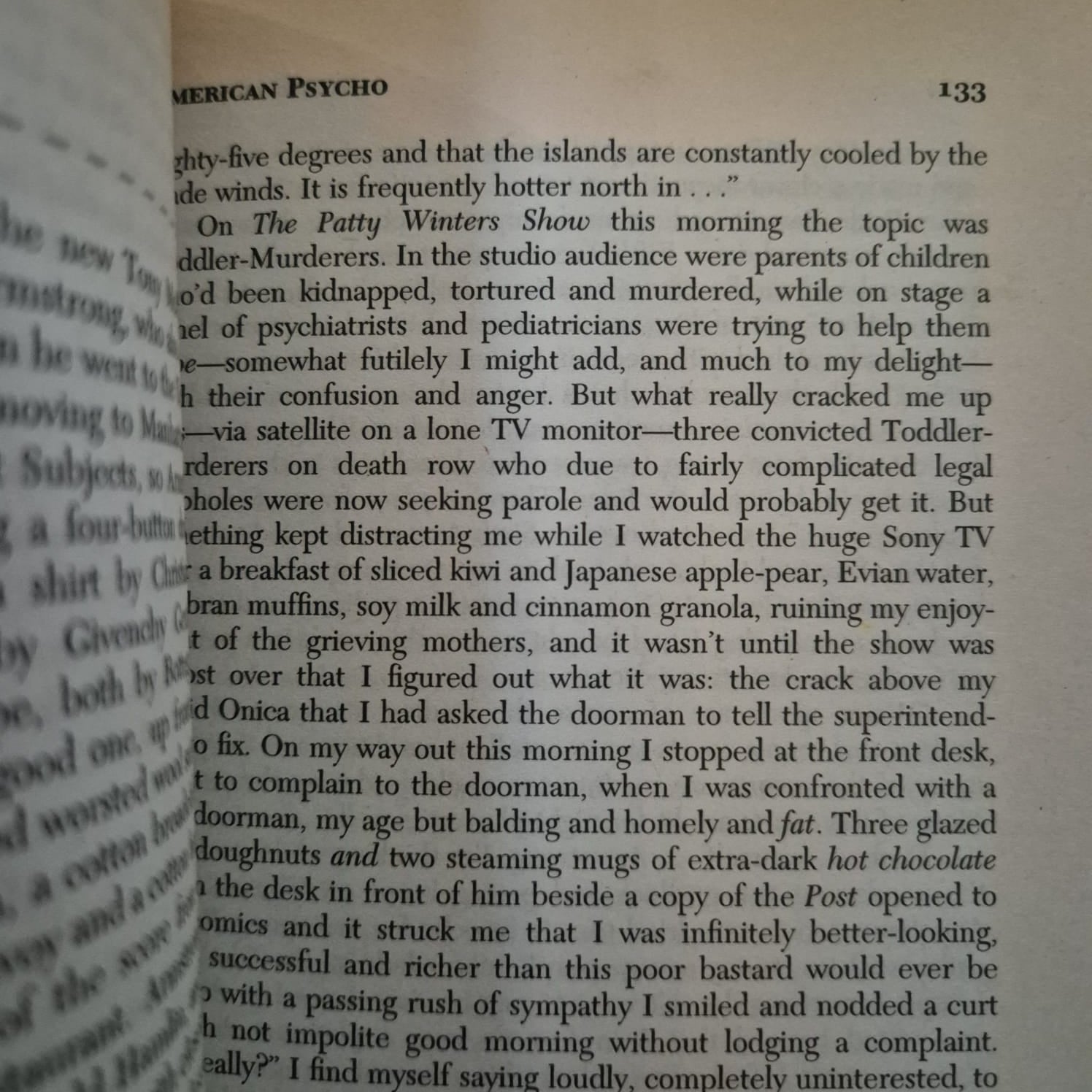 'American Psycho' by Bret Easton Ellis