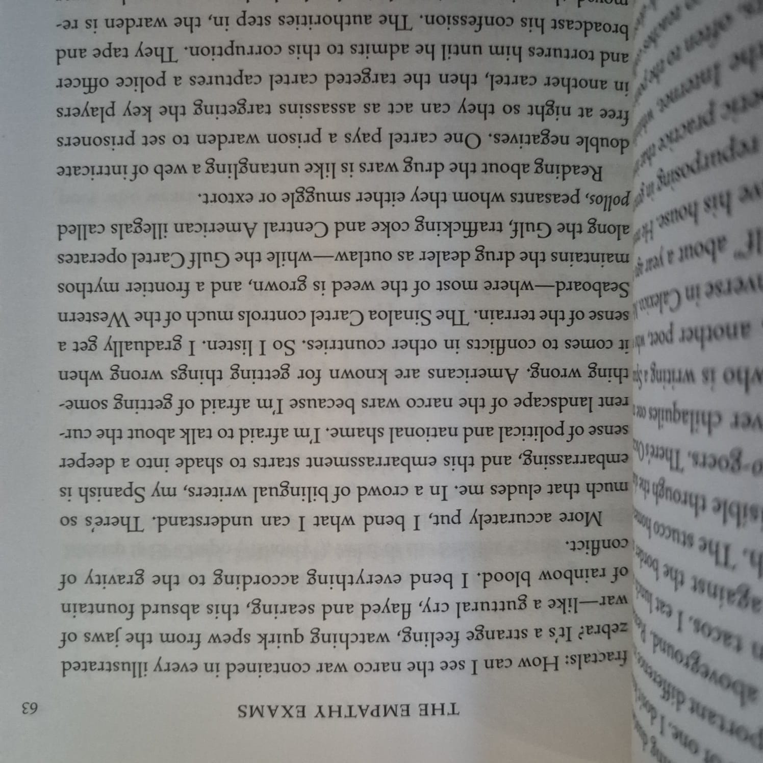 'The Empathy Exams: Essays' by Leslie Jamison