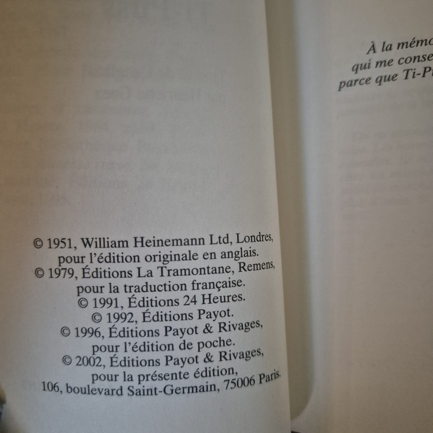 'Ti-Puss' by Ella Maillart (French)