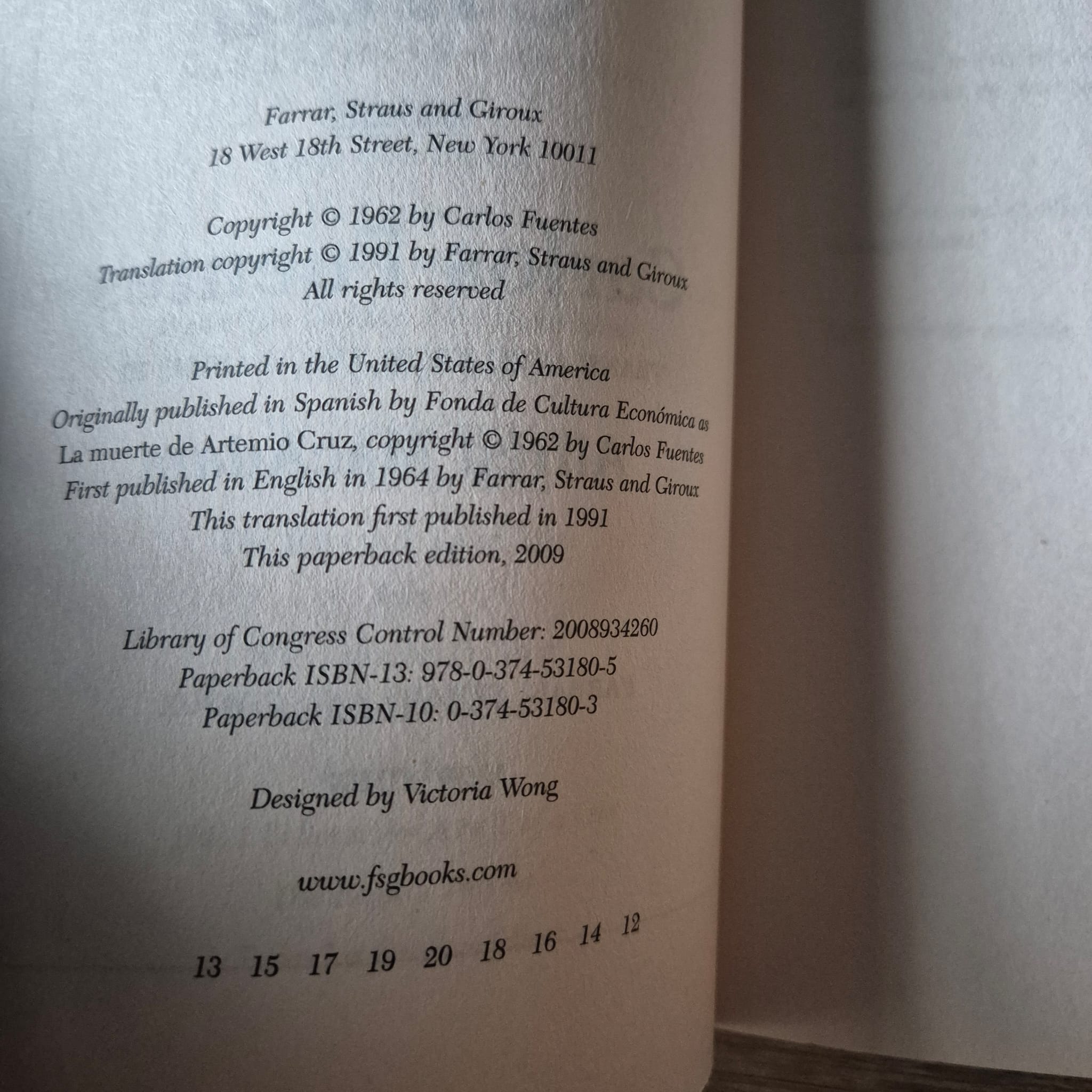 'The Death of Artemio Cruz' by Carlos Fuentes