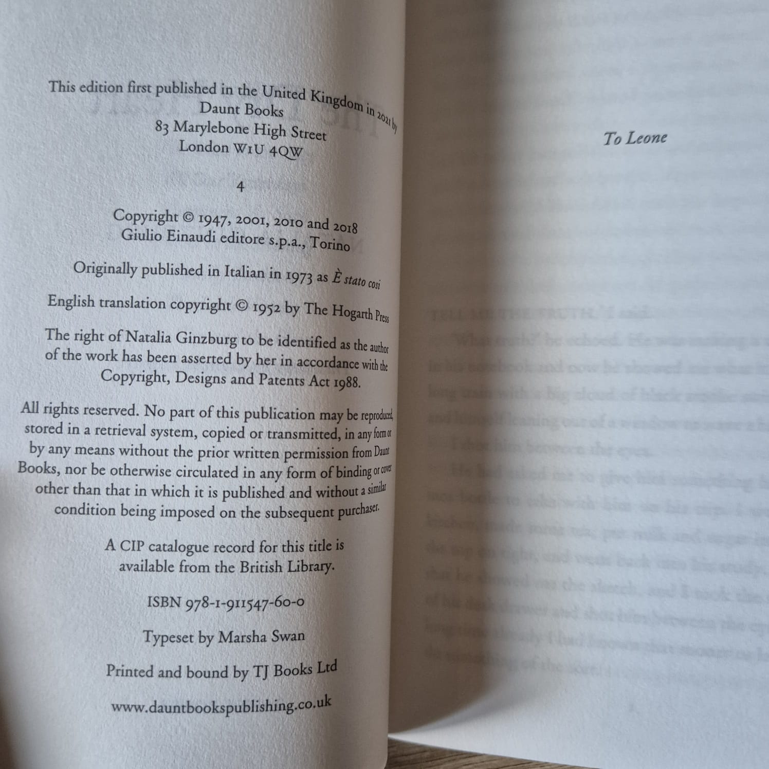 'The Dry Heart' by Natalia Ginzburg