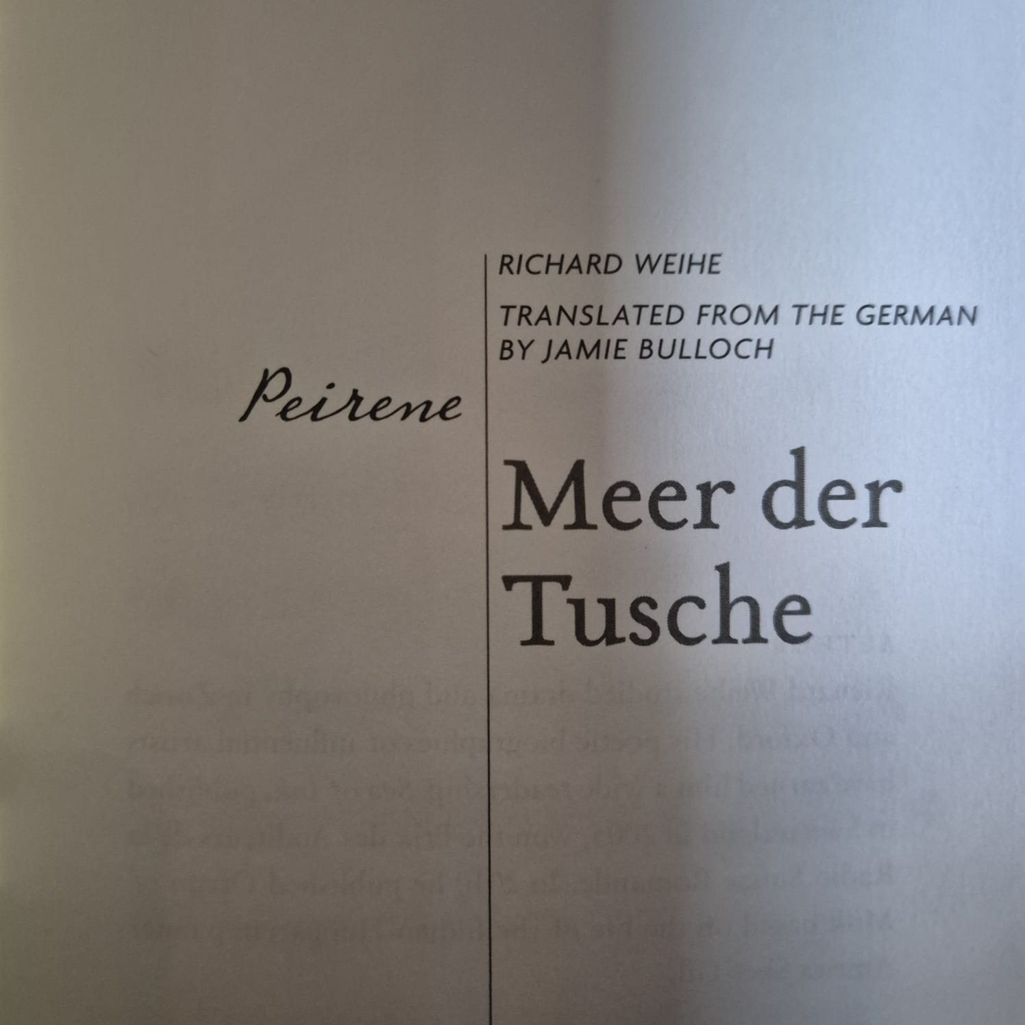 'Sea of Ink' by Richard Weihe