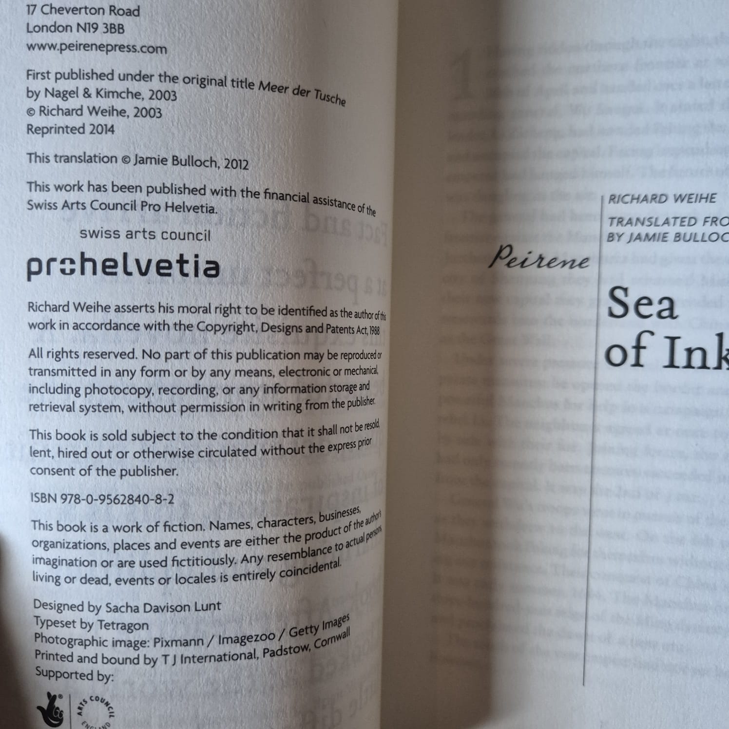 'Sea of Ink' by Richard Weihe