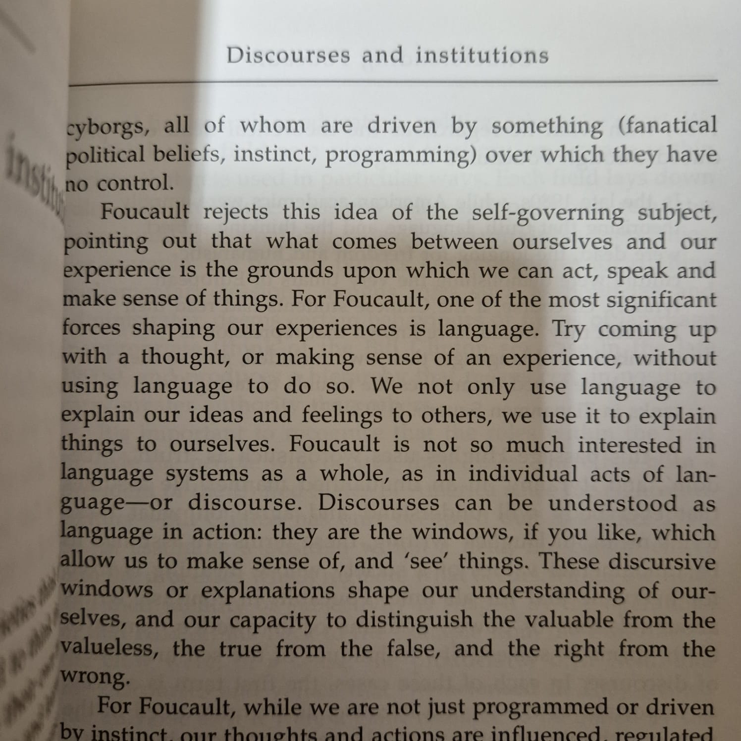 'Understanding Foucault' by Geoff Danaher, Tony Schirato and Jen Webb