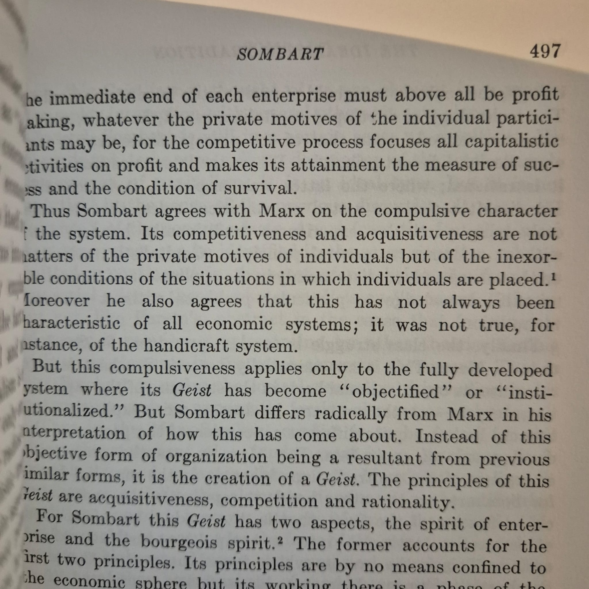 'The Structure of Social Action, Volume II: Weber' by Talcott Parsons