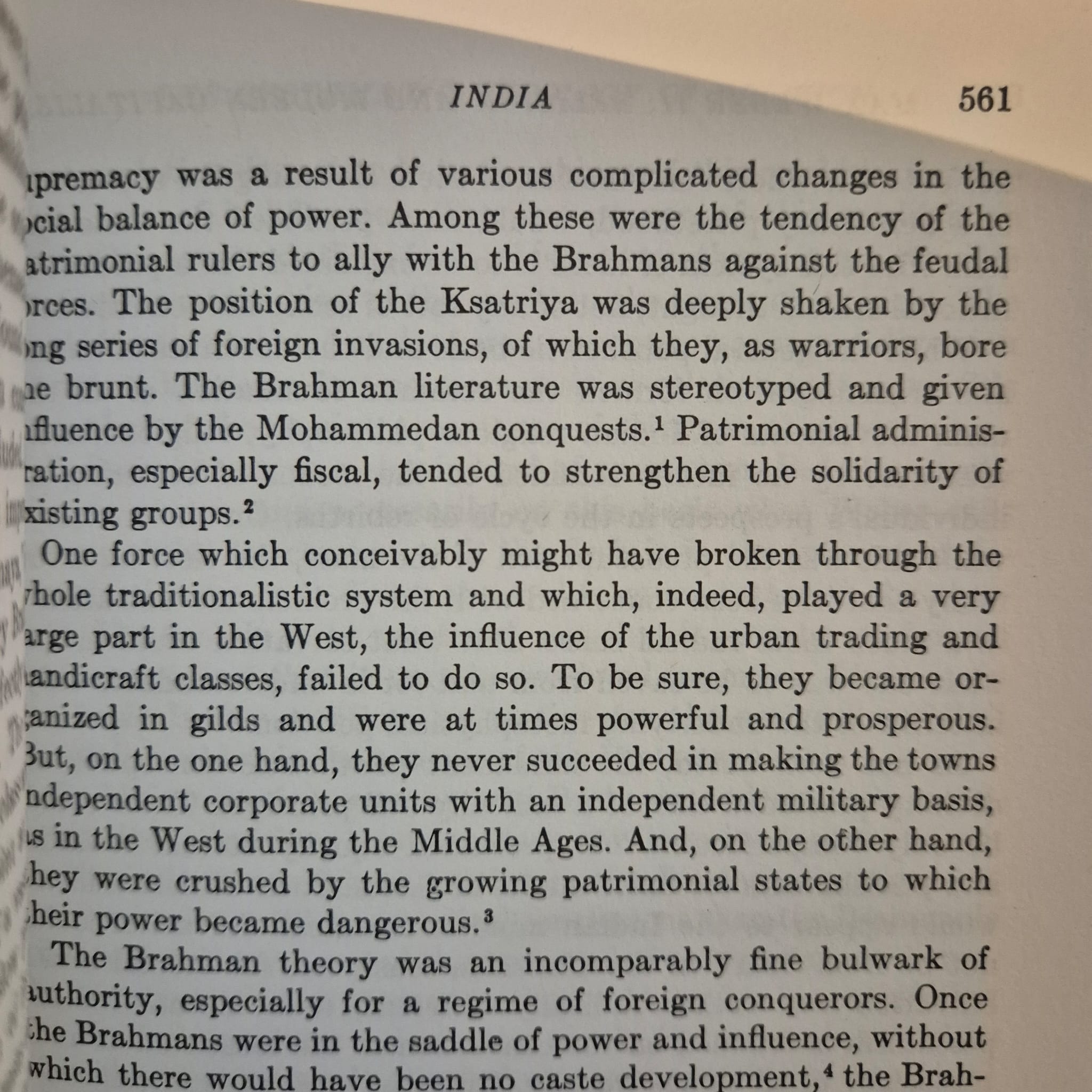 'The Structure of Social Action, Volume II: Weber' by Talcott Parsons