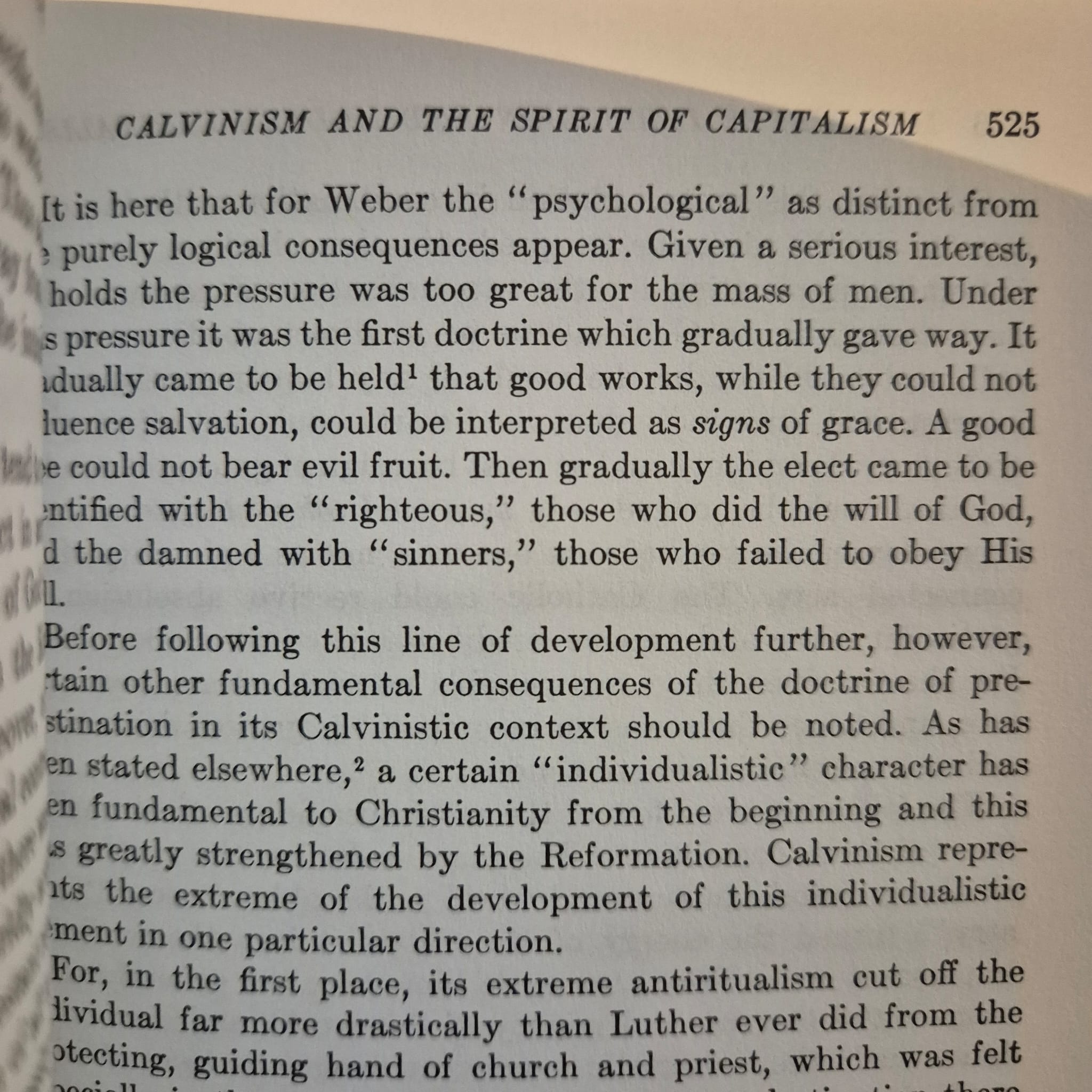 'The Structure of Social Action, Volume II: Weber' by Talcott Parsons