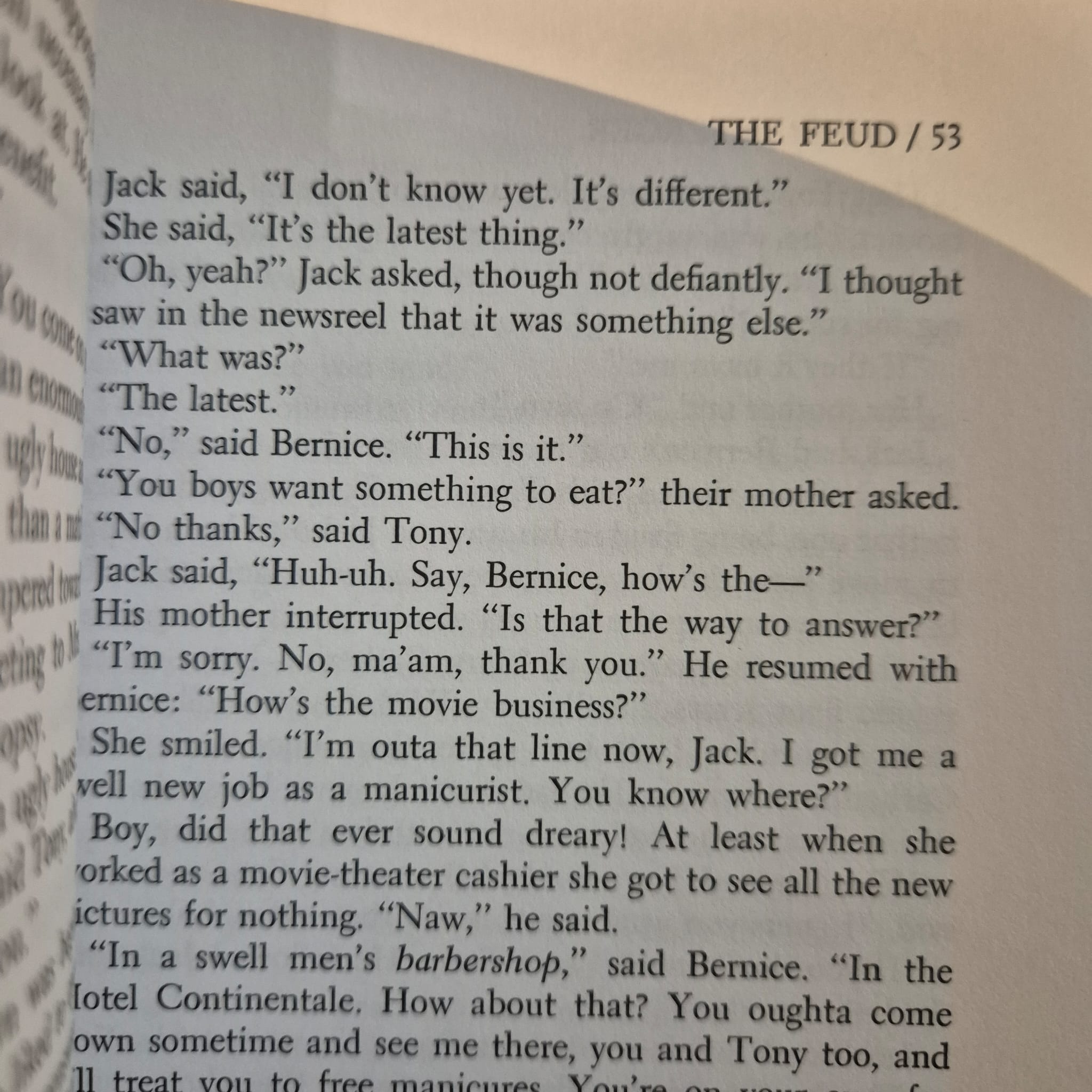 'The Feud' by Thomas Berger