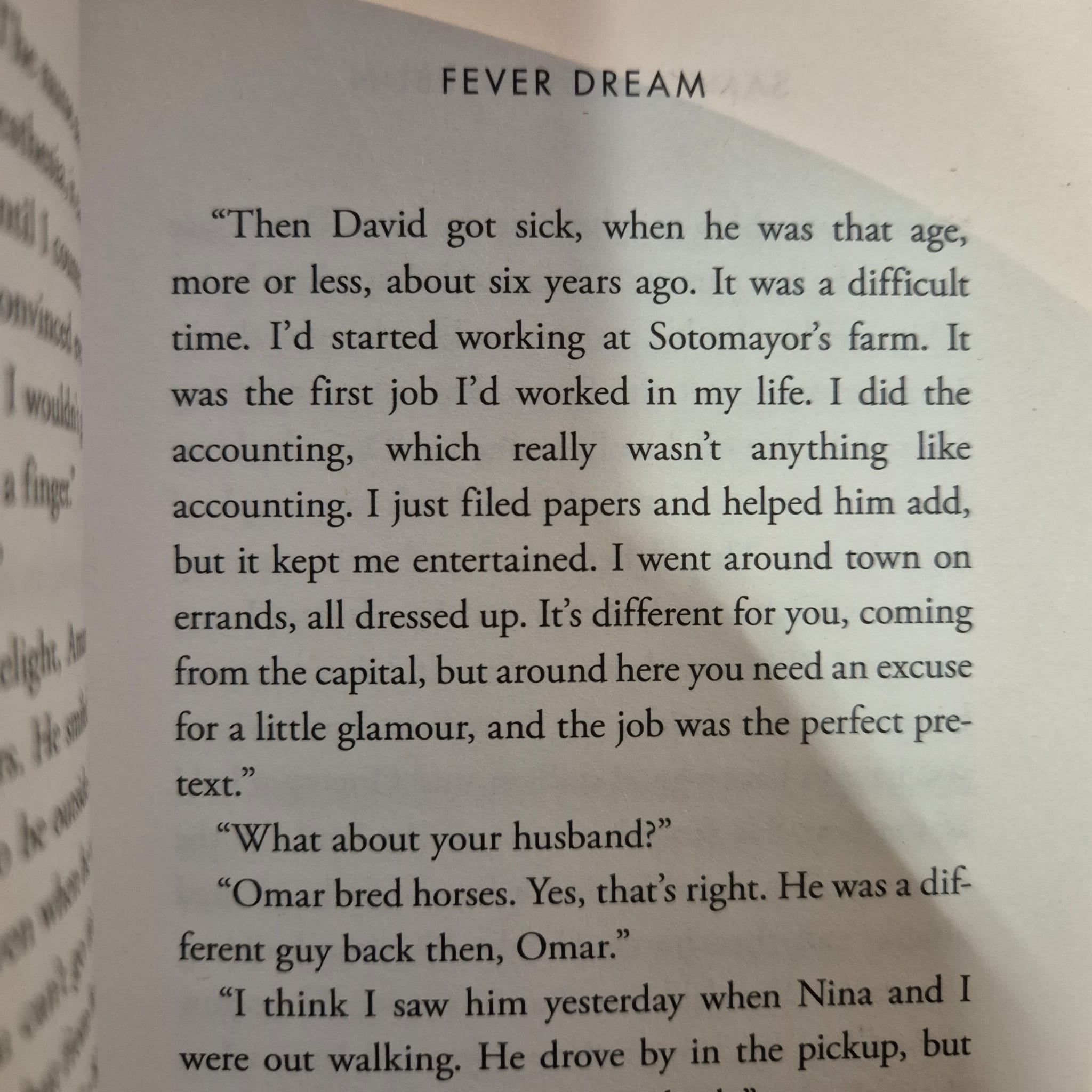 'Fever Dream' by Samantha Schweblin