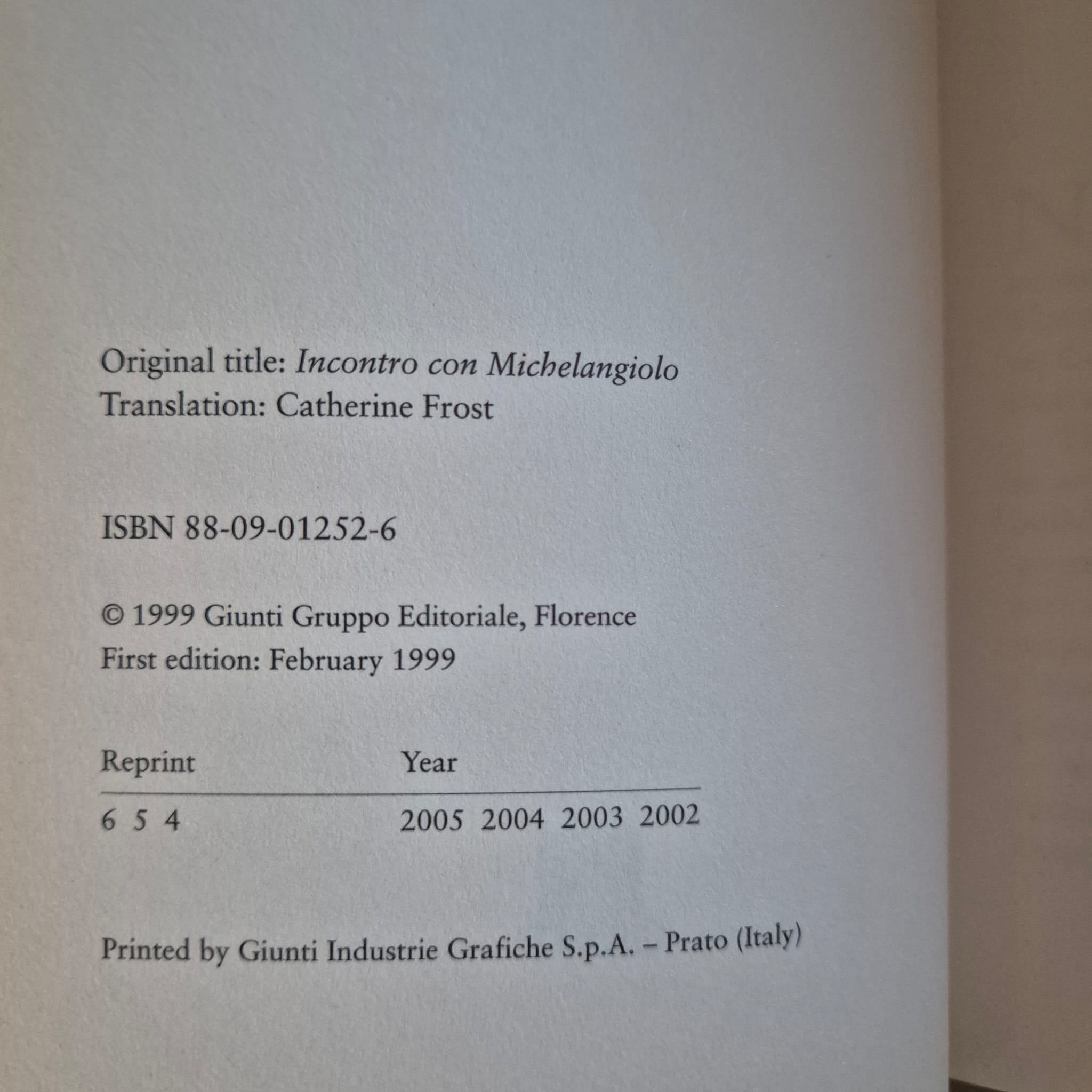 'Michelangelo: Biography of a Genius' by Bruno Nardini