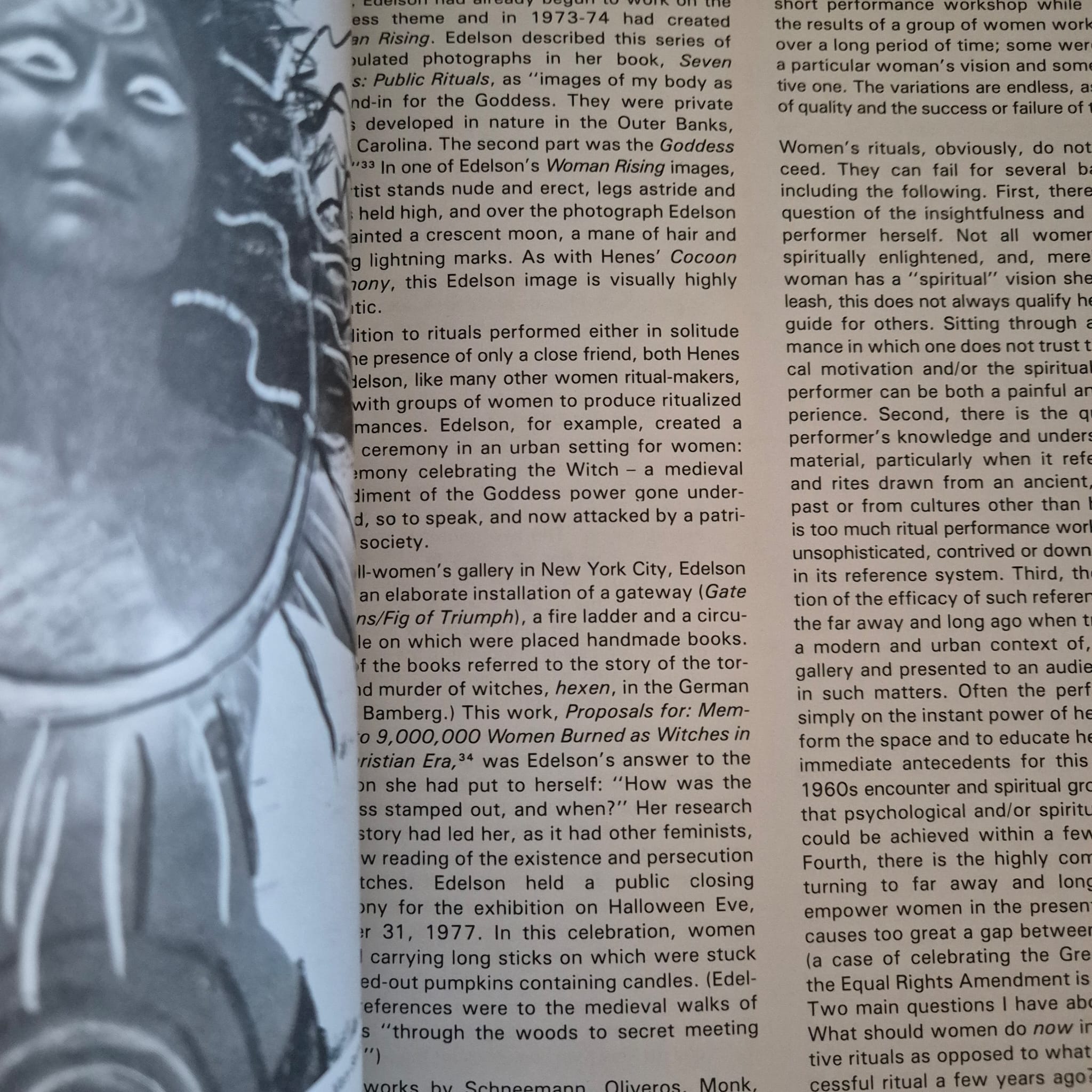 'The Amazing Decade: Women and Performance Art in America 1970–1980' edited by Moira Roth