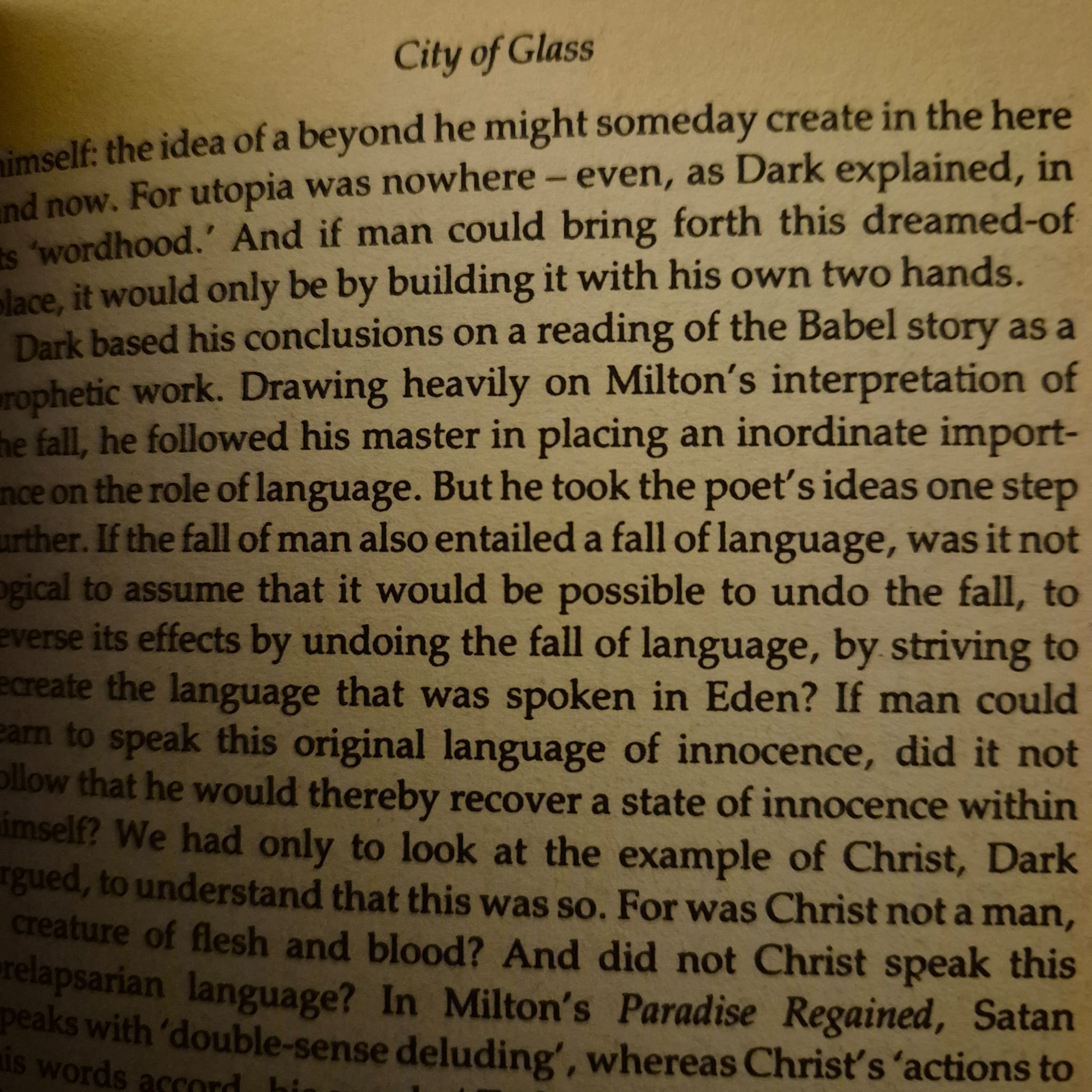 'The New York Trilogy' by Paul Auster