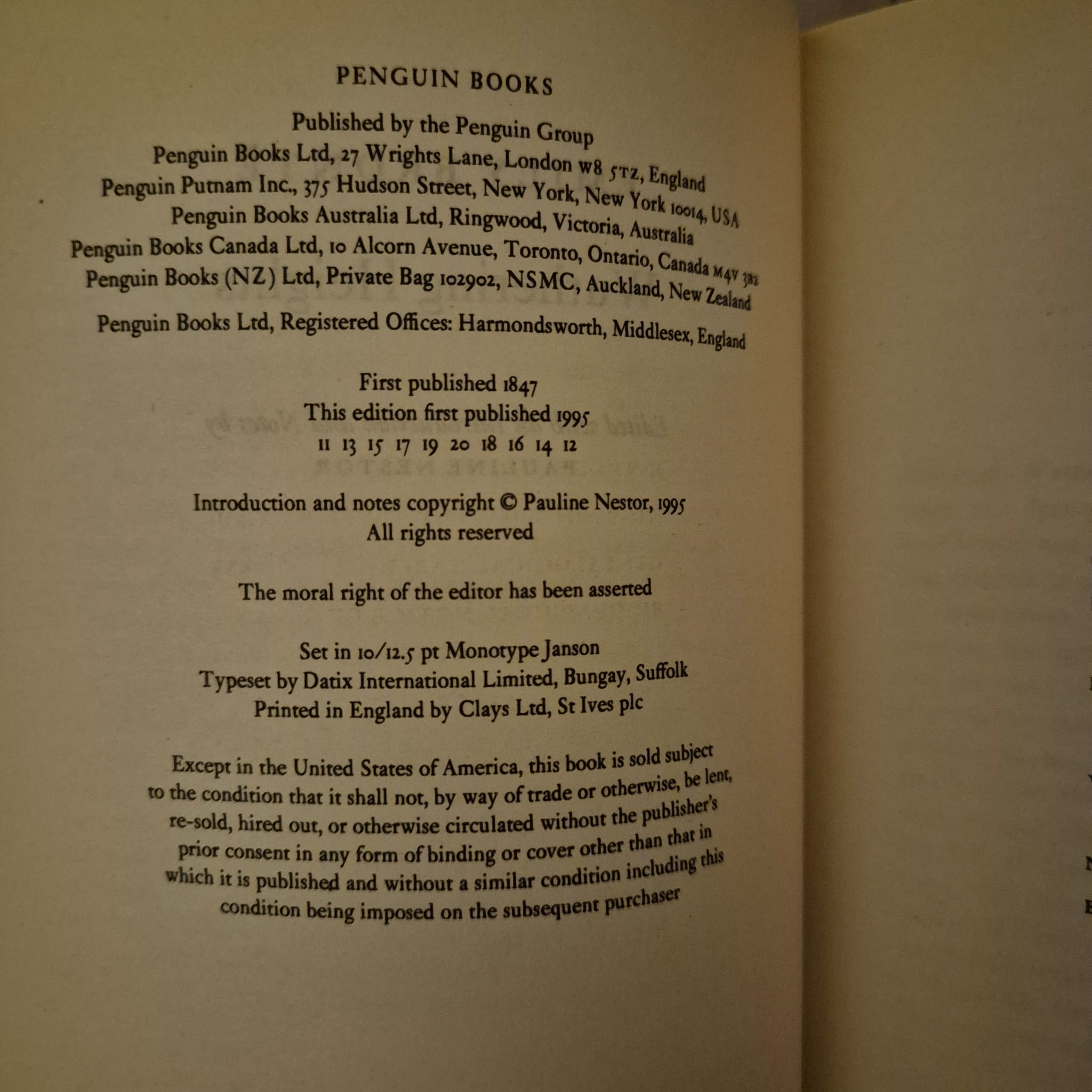 'Wuthering Heights' by Emily Brontë