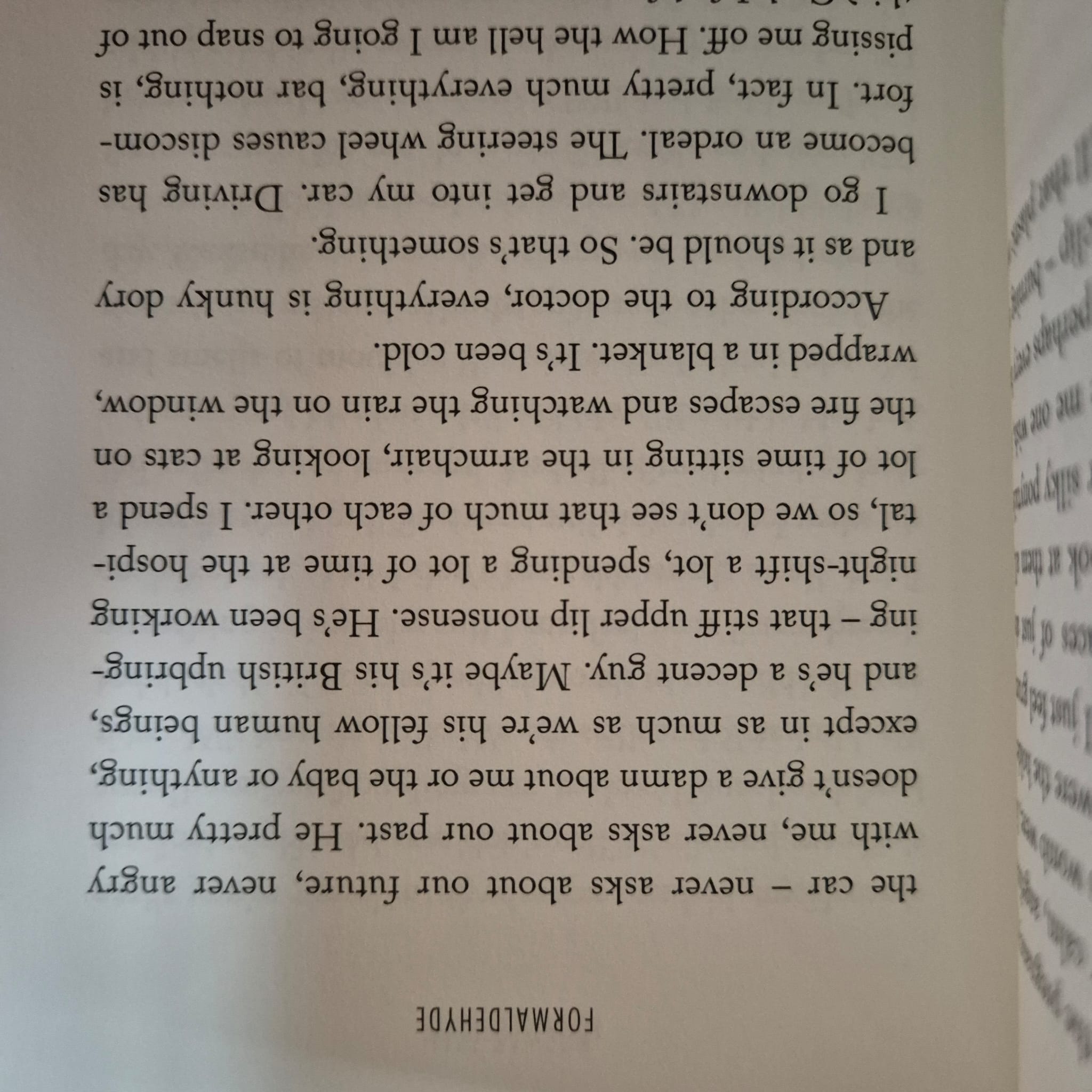 'Formaldehyde' by Jane Rawson