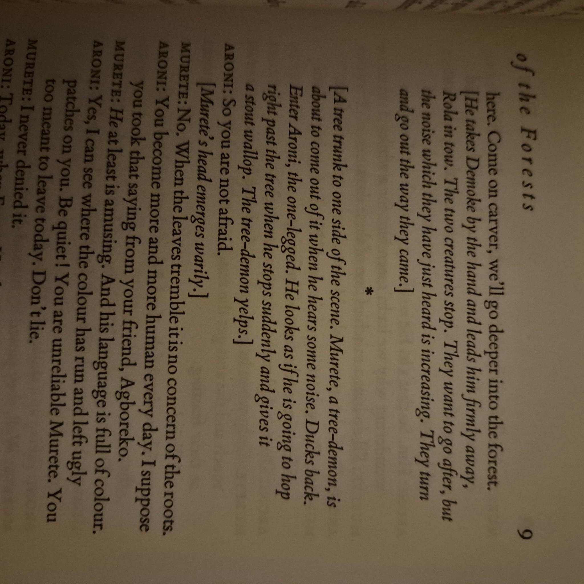 'A Dance of the Forests' by Wole Soyinka