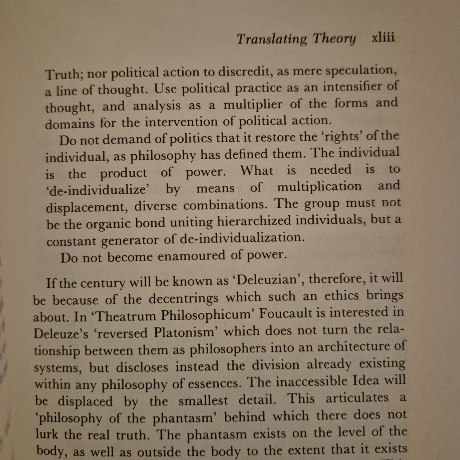 'Foucault' by Gilles Deleuze