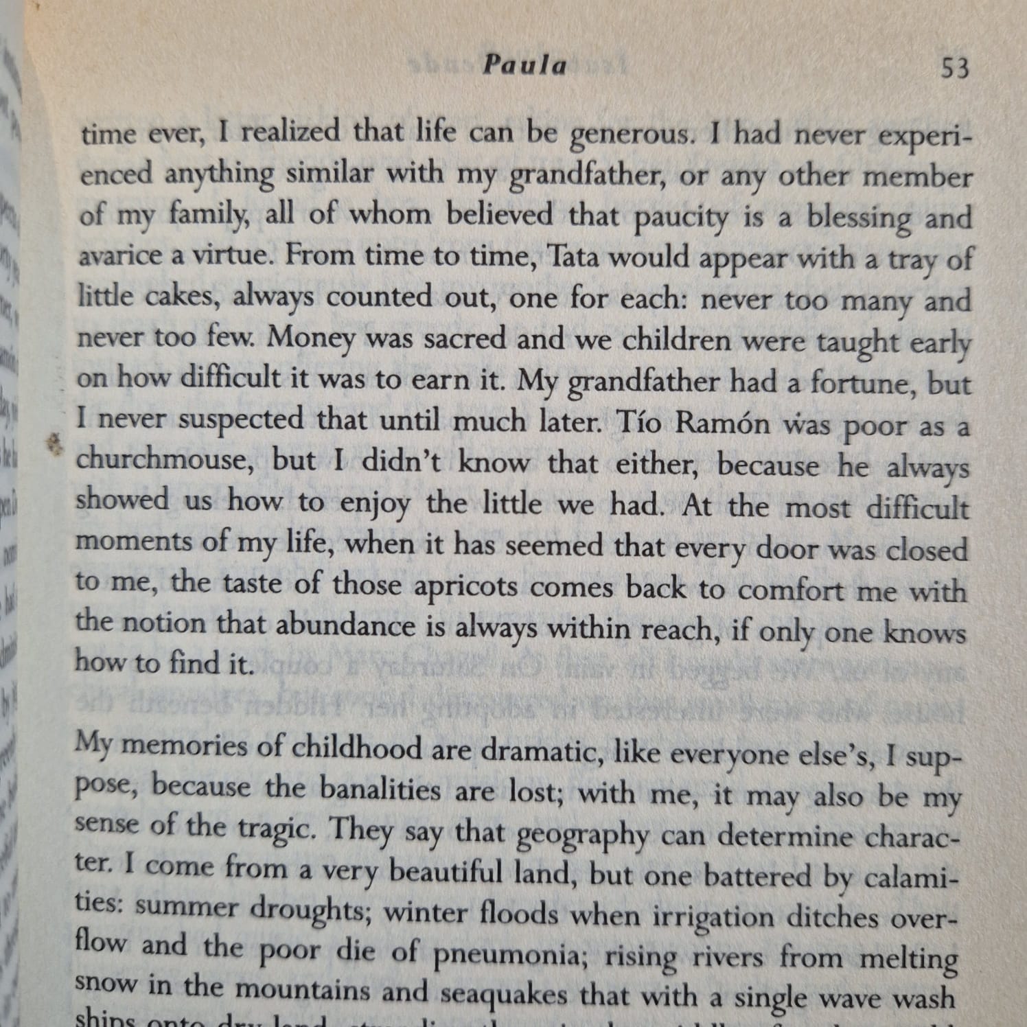 'Paula' by Isabel Allende