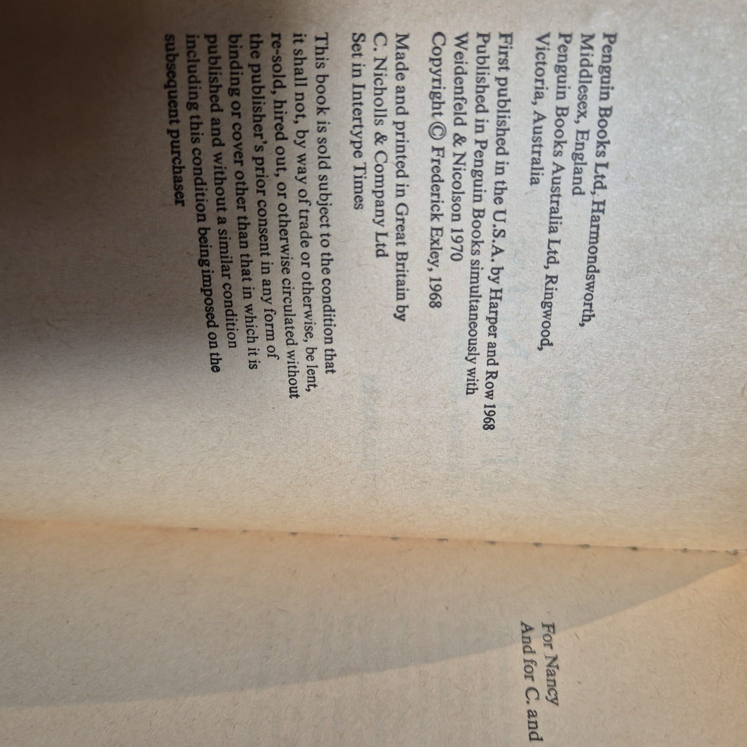 'A Fan's Notes' by Frederick Exley