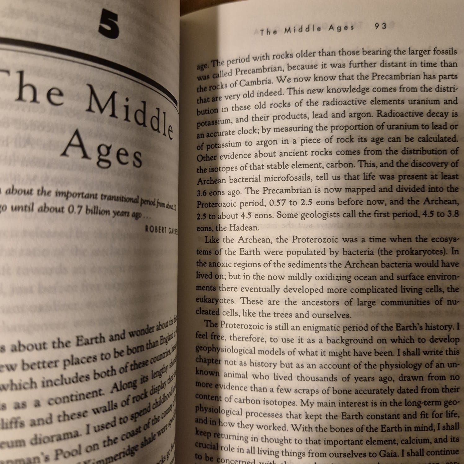'The Ages of Gaia: A Biography of Our Living Earth' by James Lovelock