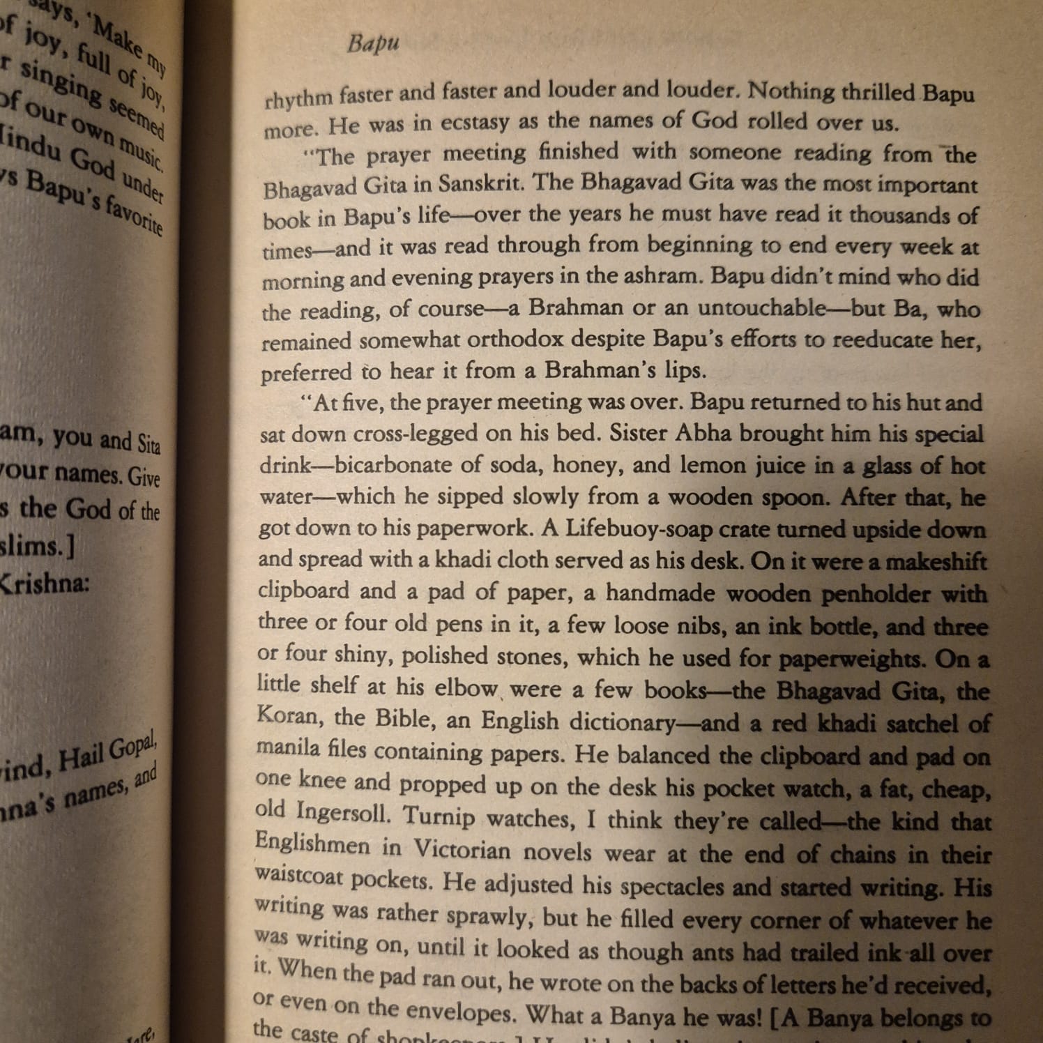 'Mahatma Gandhi and His Apostles' by Ved Mehta