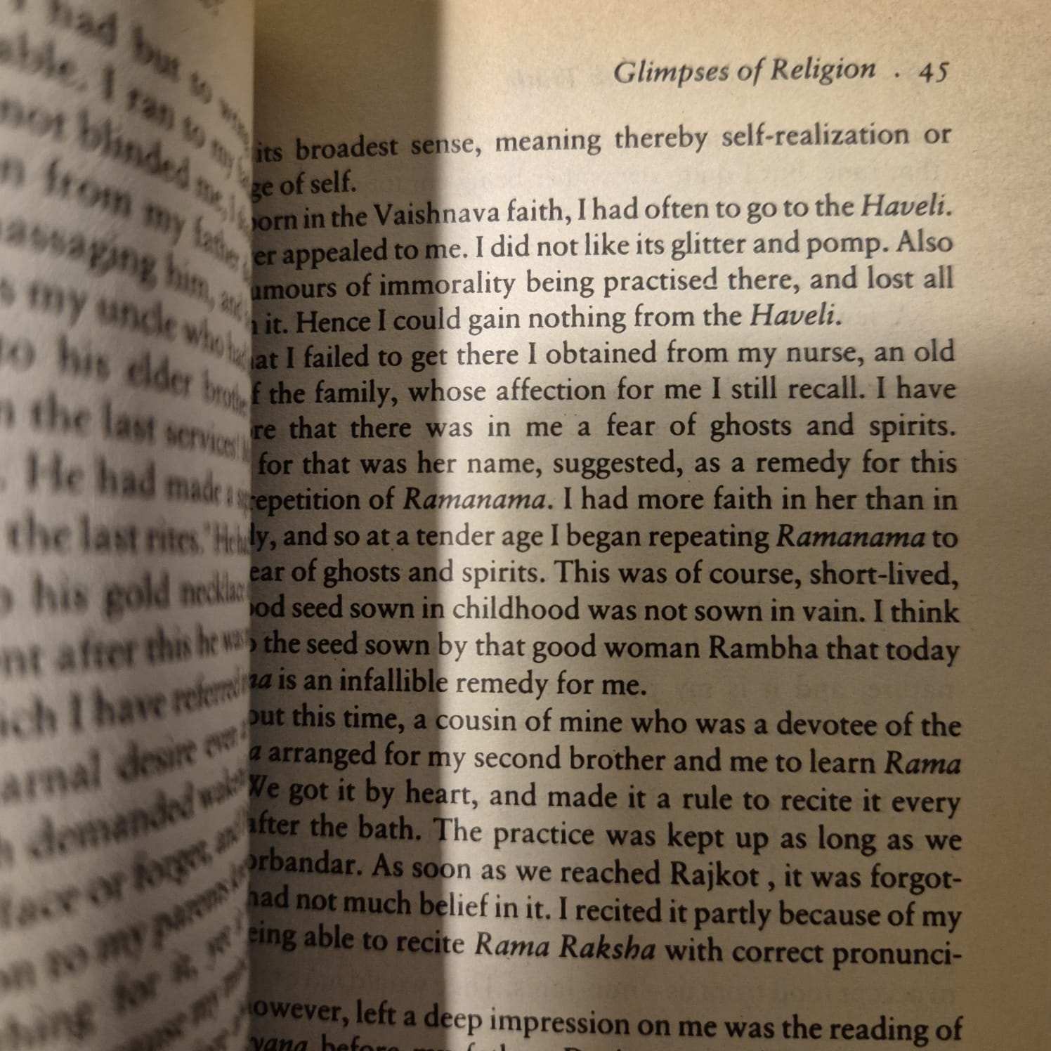 'An Autobiography: The Story of My Experiments with Truth' by M. K. Gandhi