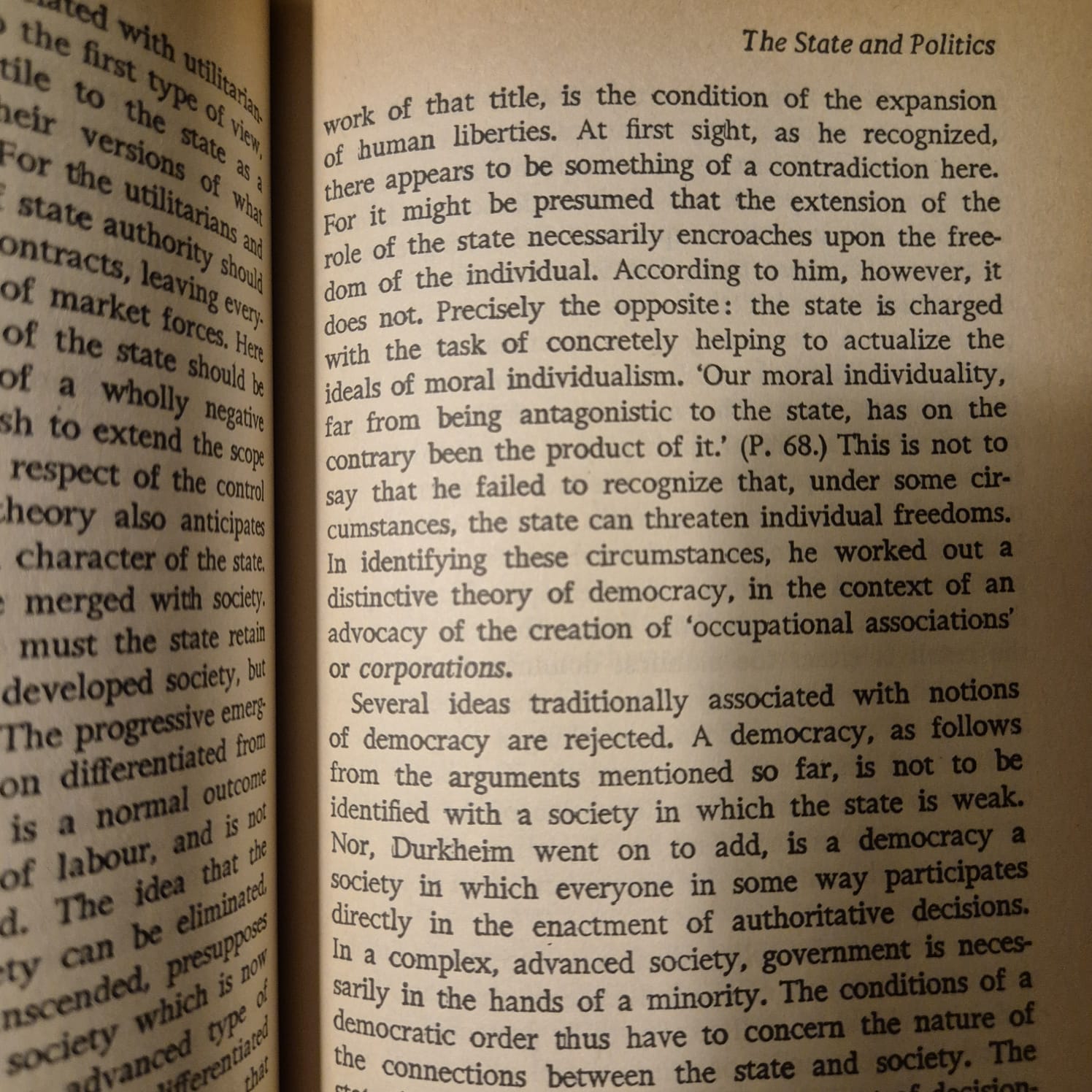 'Durkheim' by Anthony Giddens