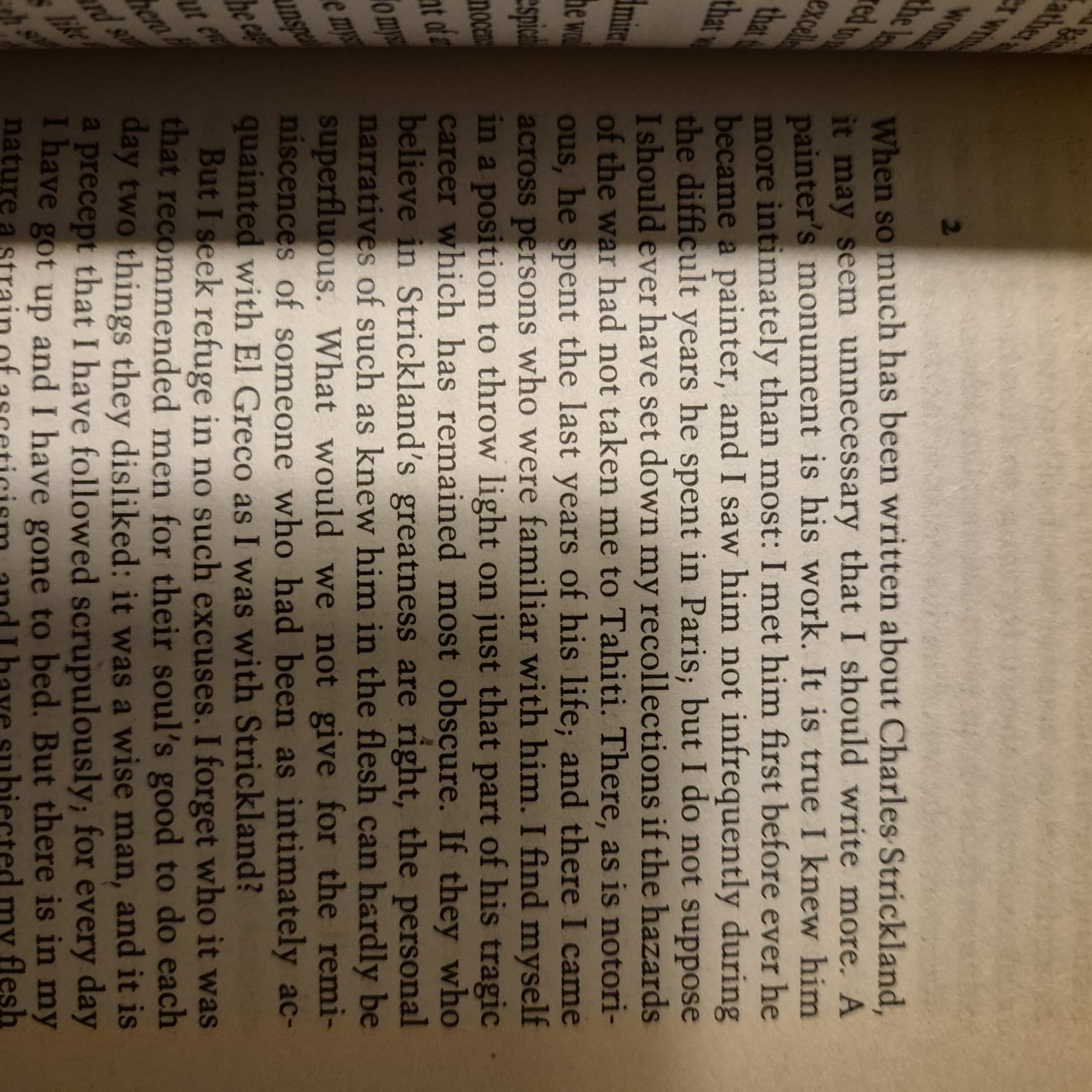 'The Moon and Sixpence' by W. Somerset Maugham