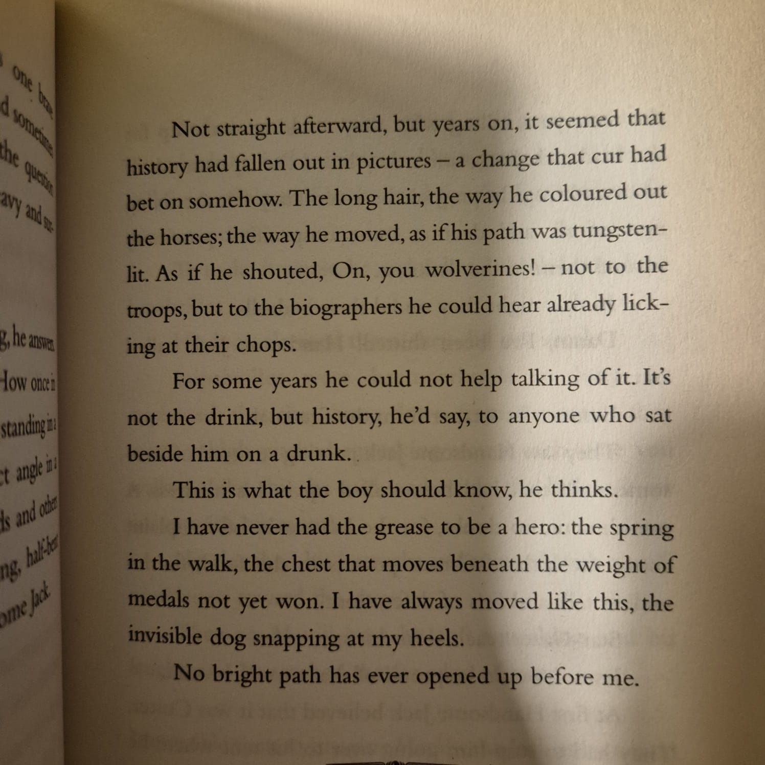 'The Lost Thoughts of Soldiers' by Delia Falconer