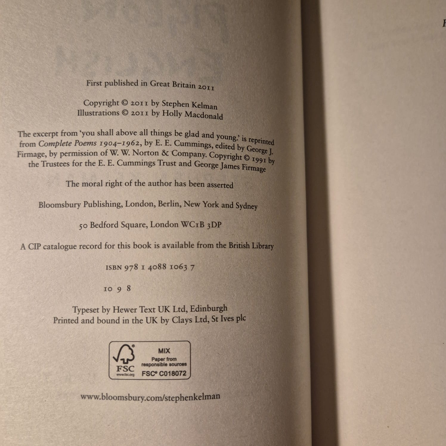 'Pigeon English' by Stephen Kelman