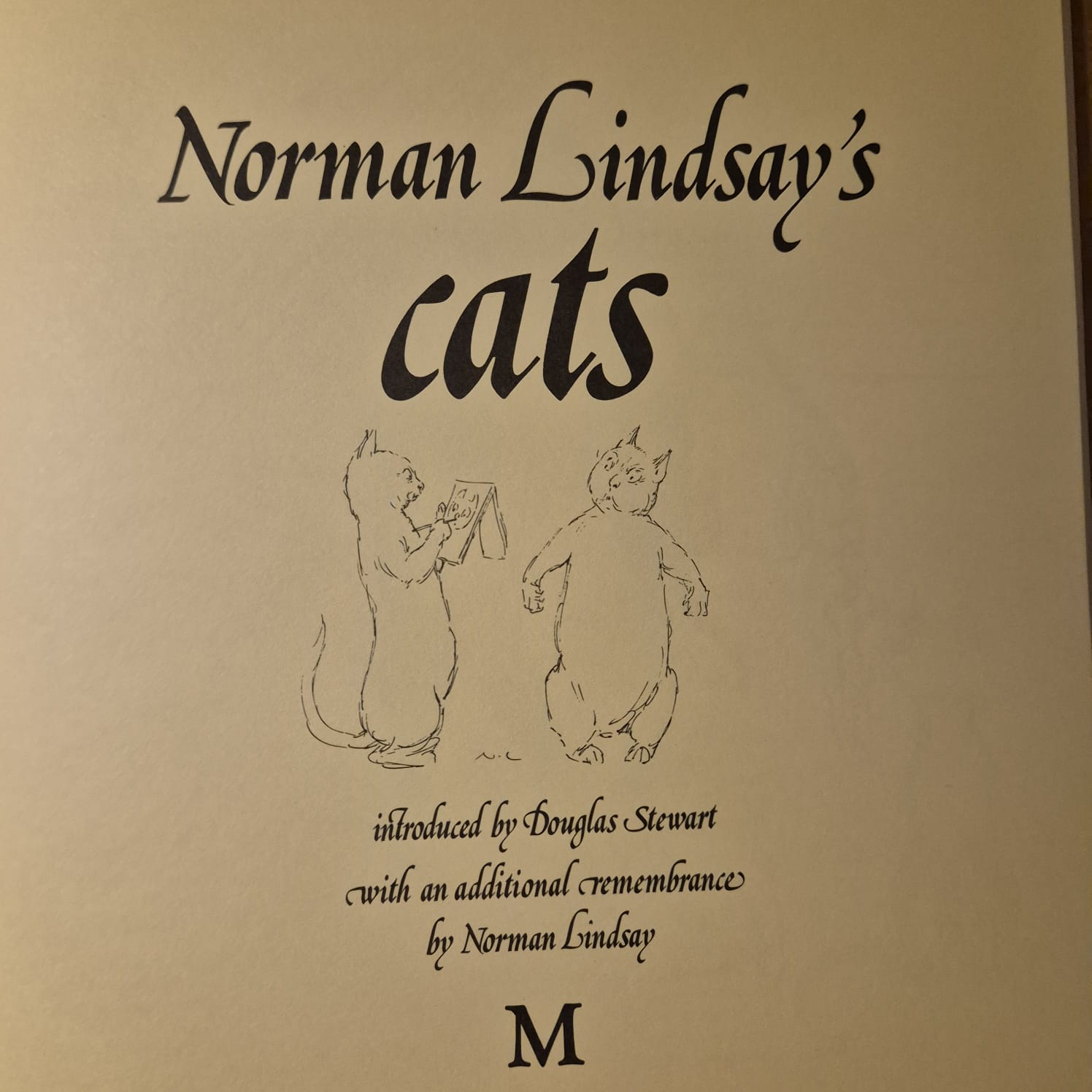 'Cats' by Norman Lindsay