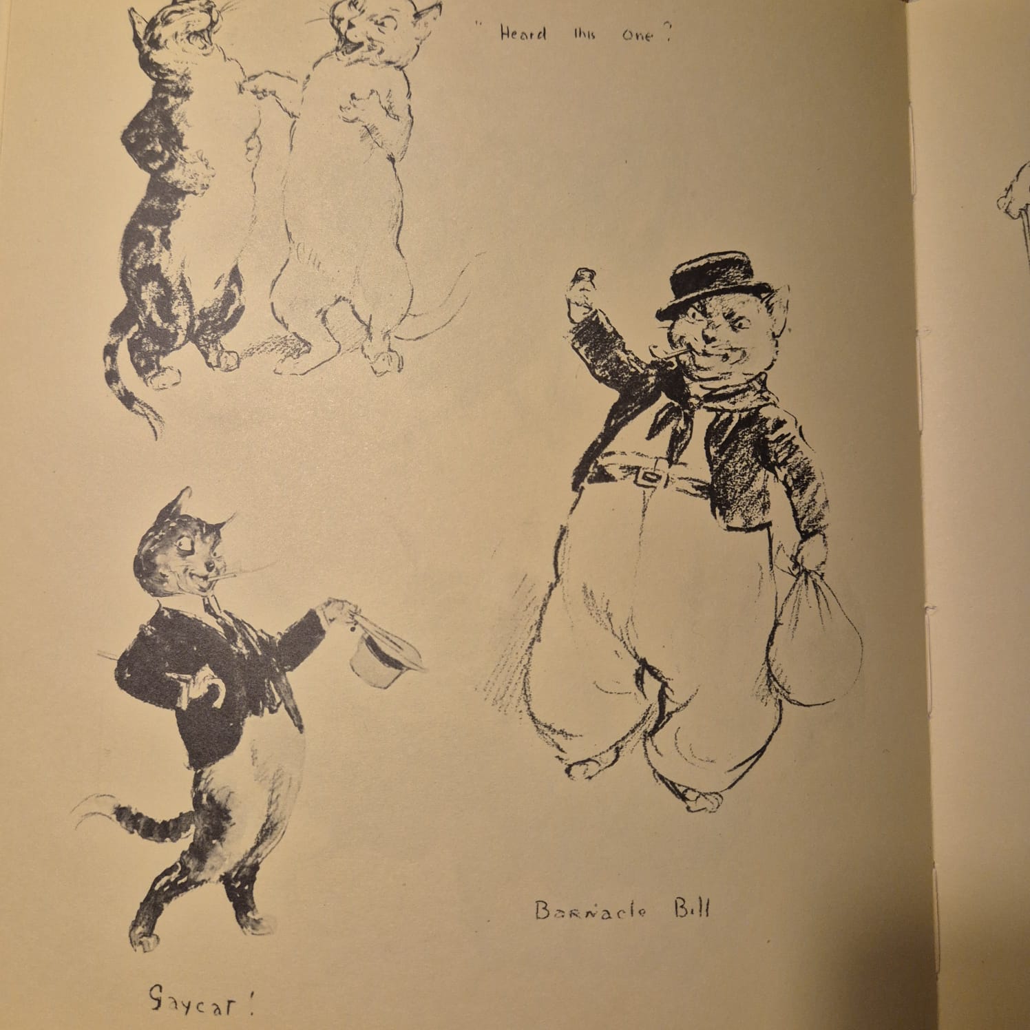 'Cats' by Norman Lindsay