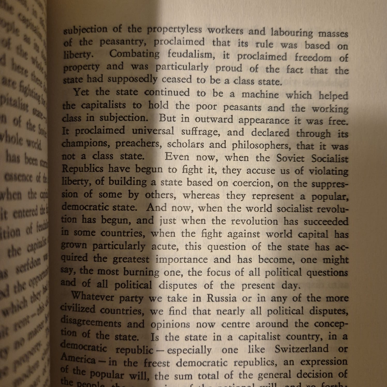 'The State: Lecture Delivered at Sverdlov University, July 11, 1919' by V. I. Lenin