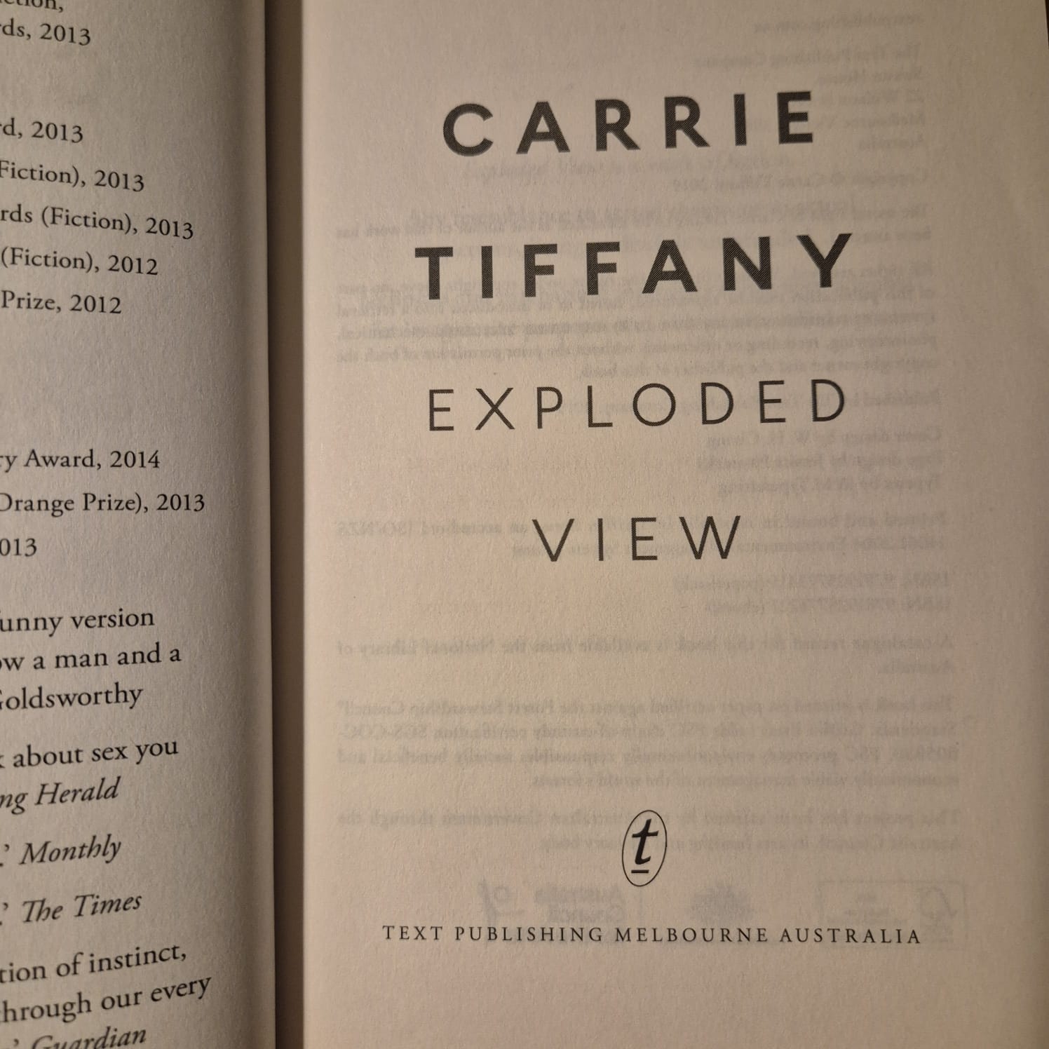 'Exploded View' by Carrie Tiffany