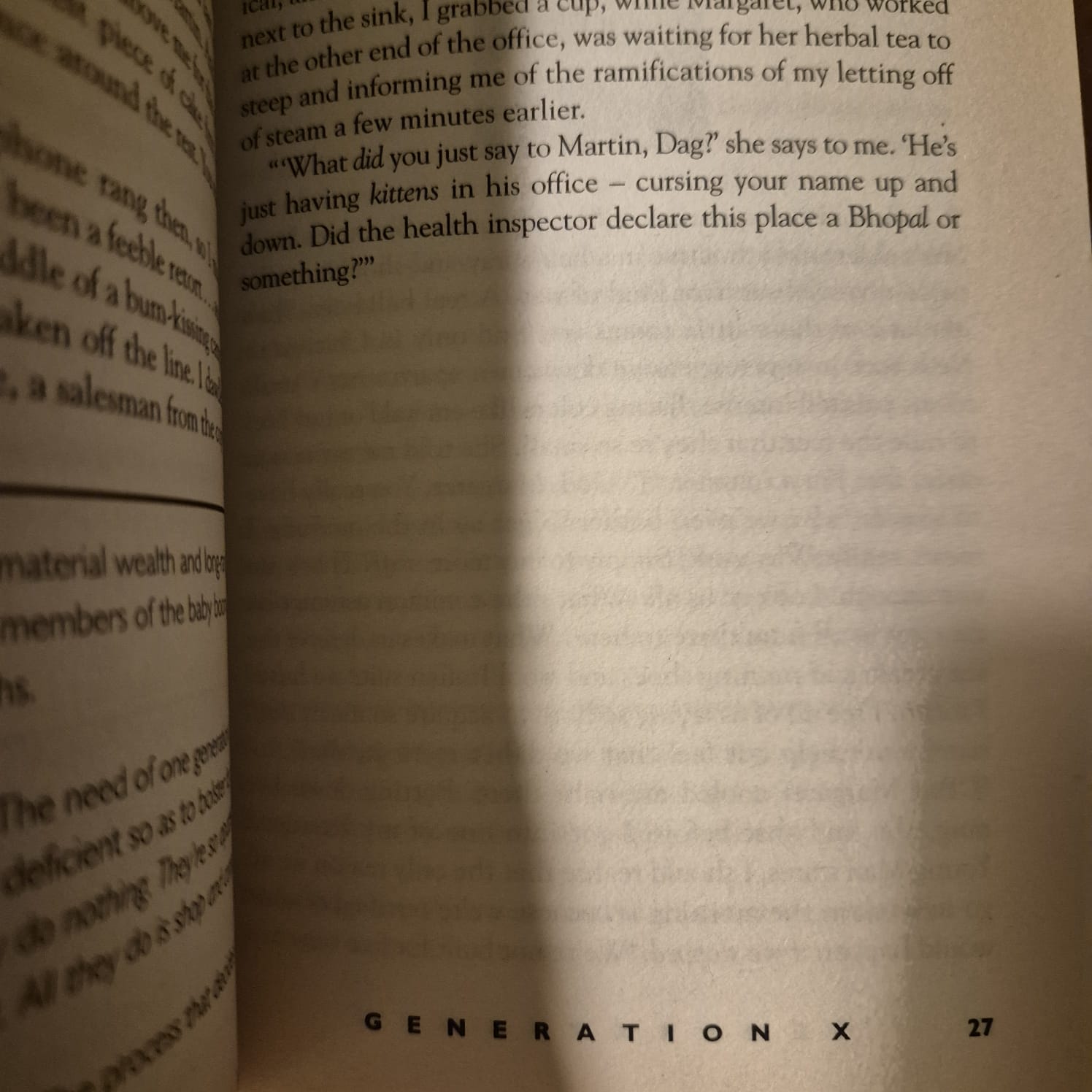 'Generation X' by Douglas Coupland