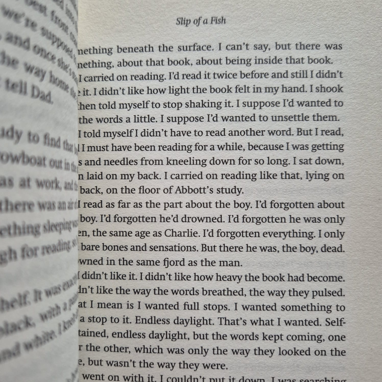 'Slip of a Fish' by Amy Arnold