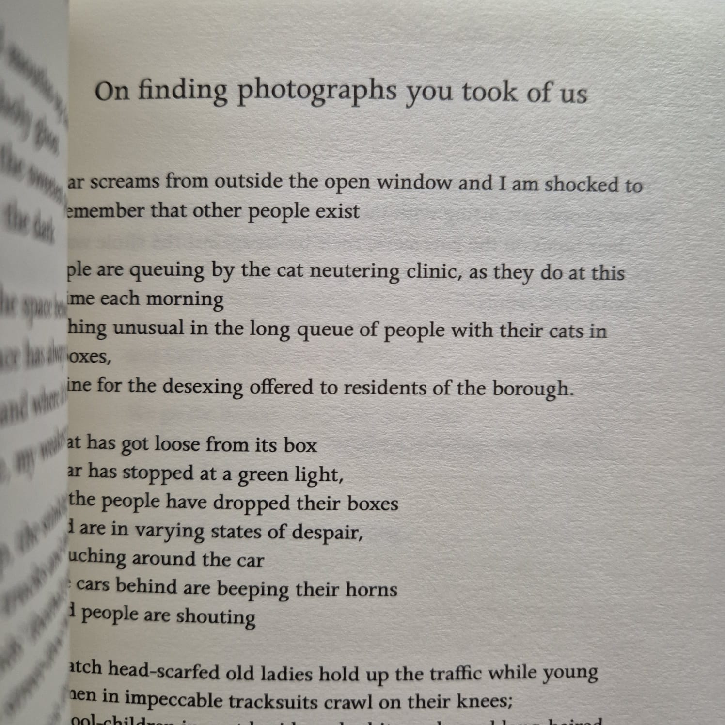 'Running Upon the Wires' Kae Tempest