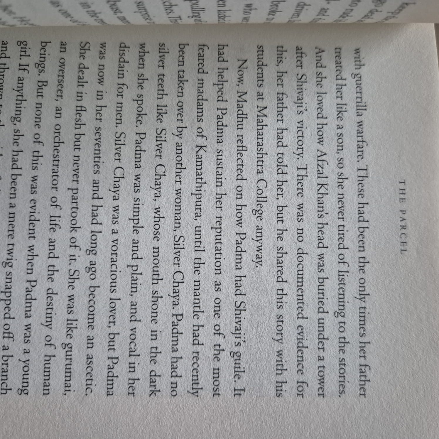 'The Parcel' by Anosh Irani