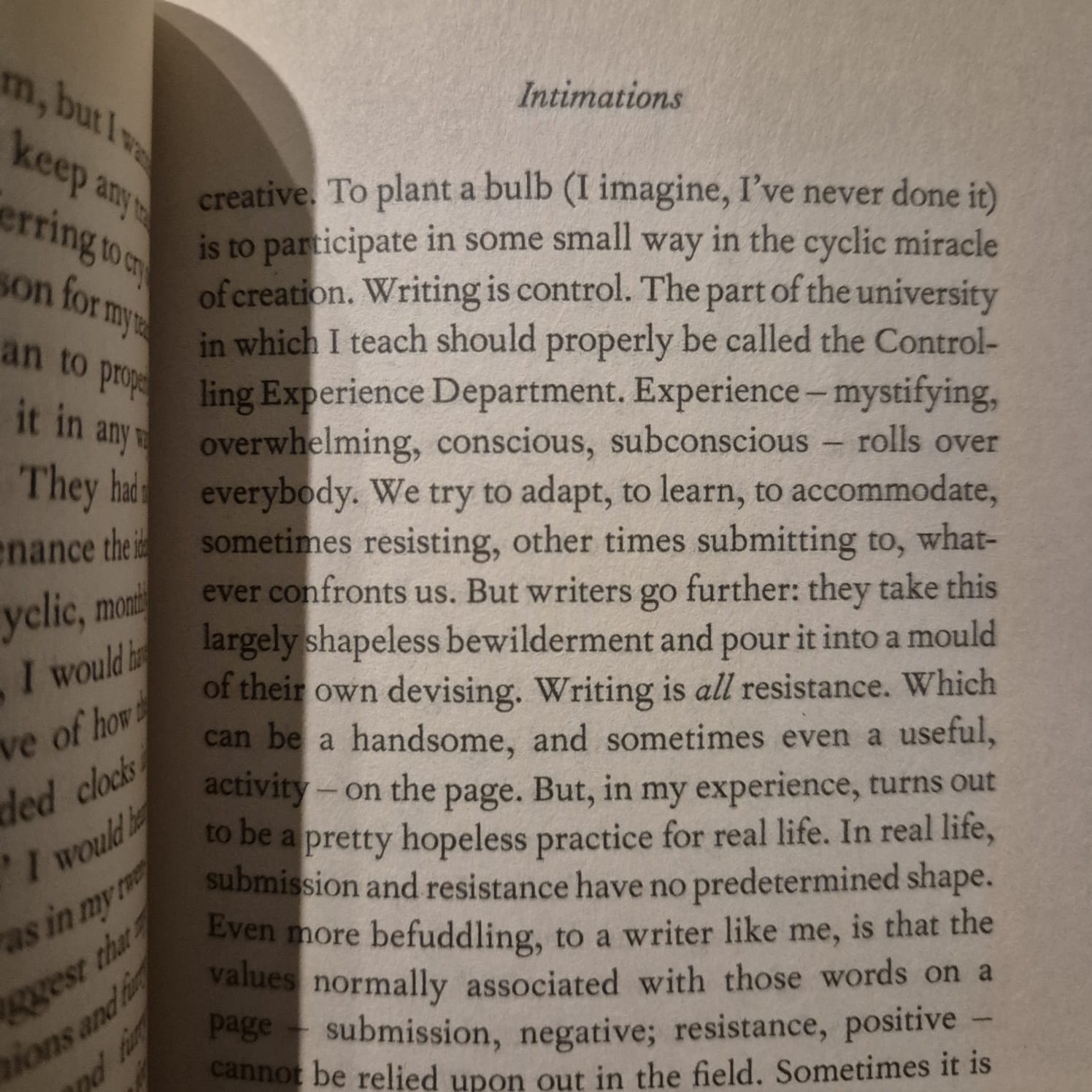 'Intimations: Six Essays' by Zadie Smith