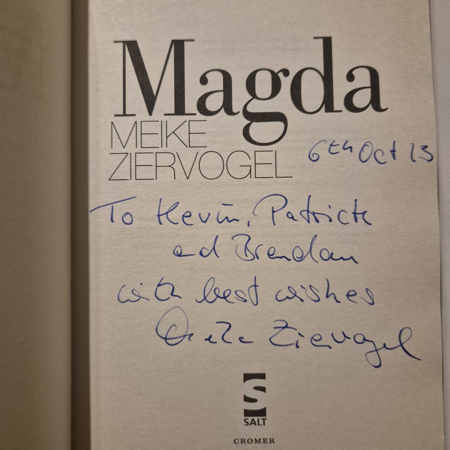 'Magda' by Meike Ziervogel