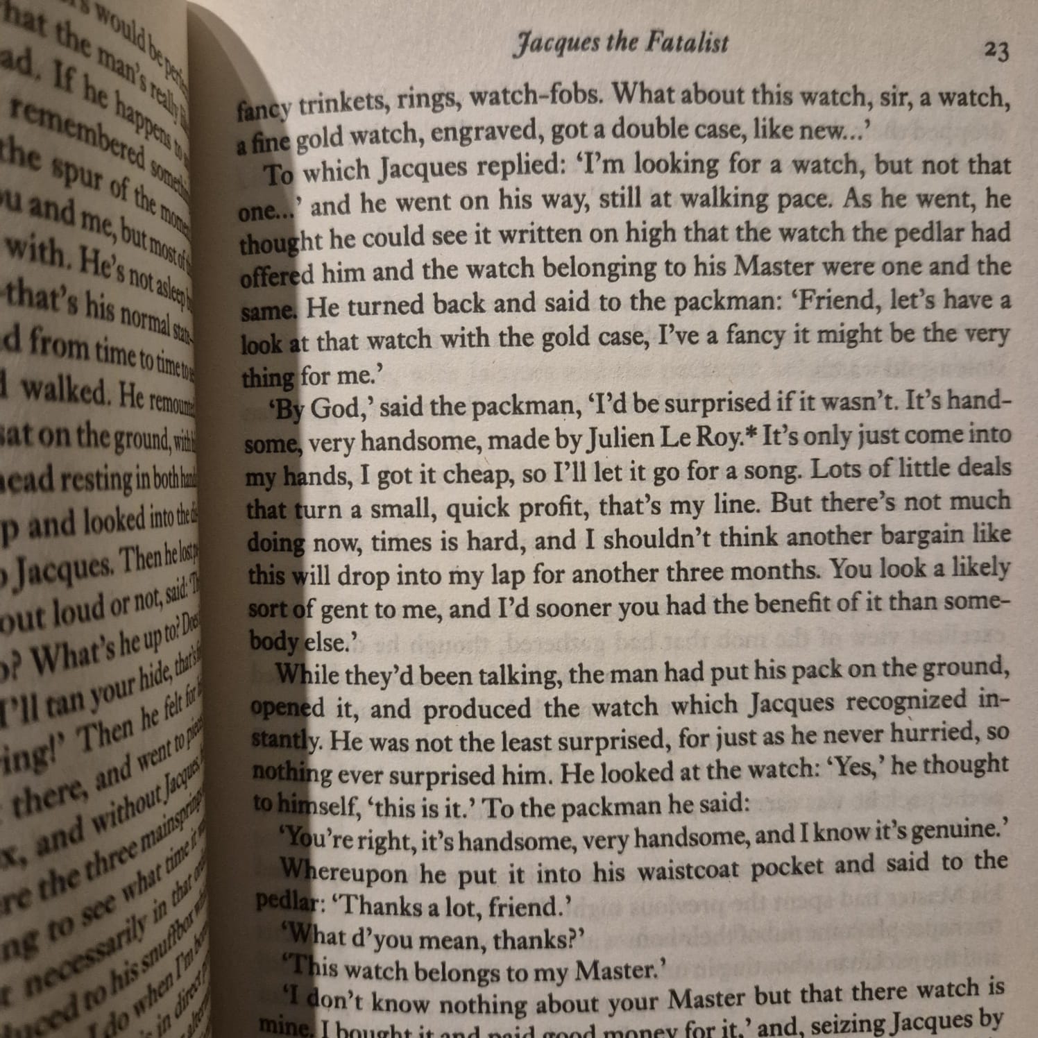 'Jacques the Fatalist' by Denis Diderot