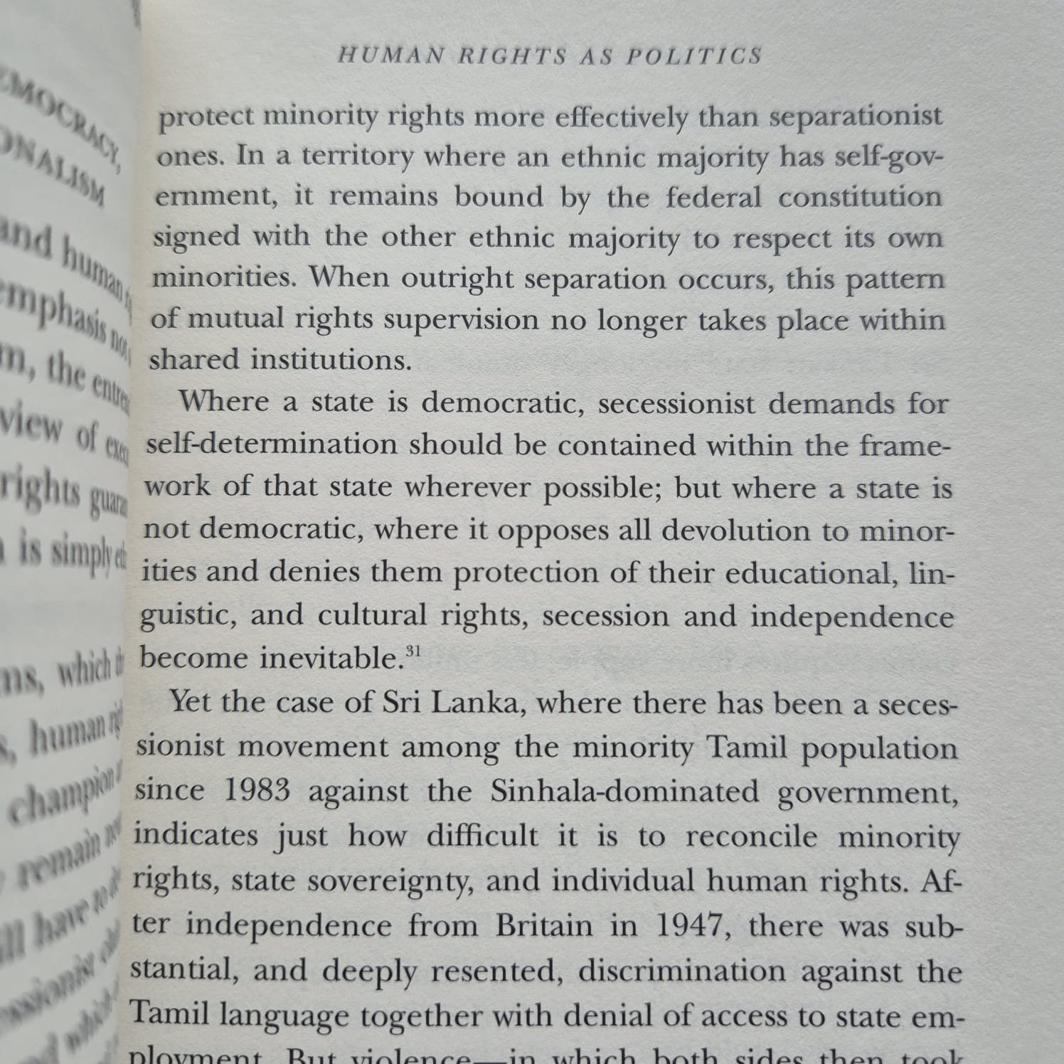 'Human Rights as Politics and Idolatry' by Michael Ignatieff