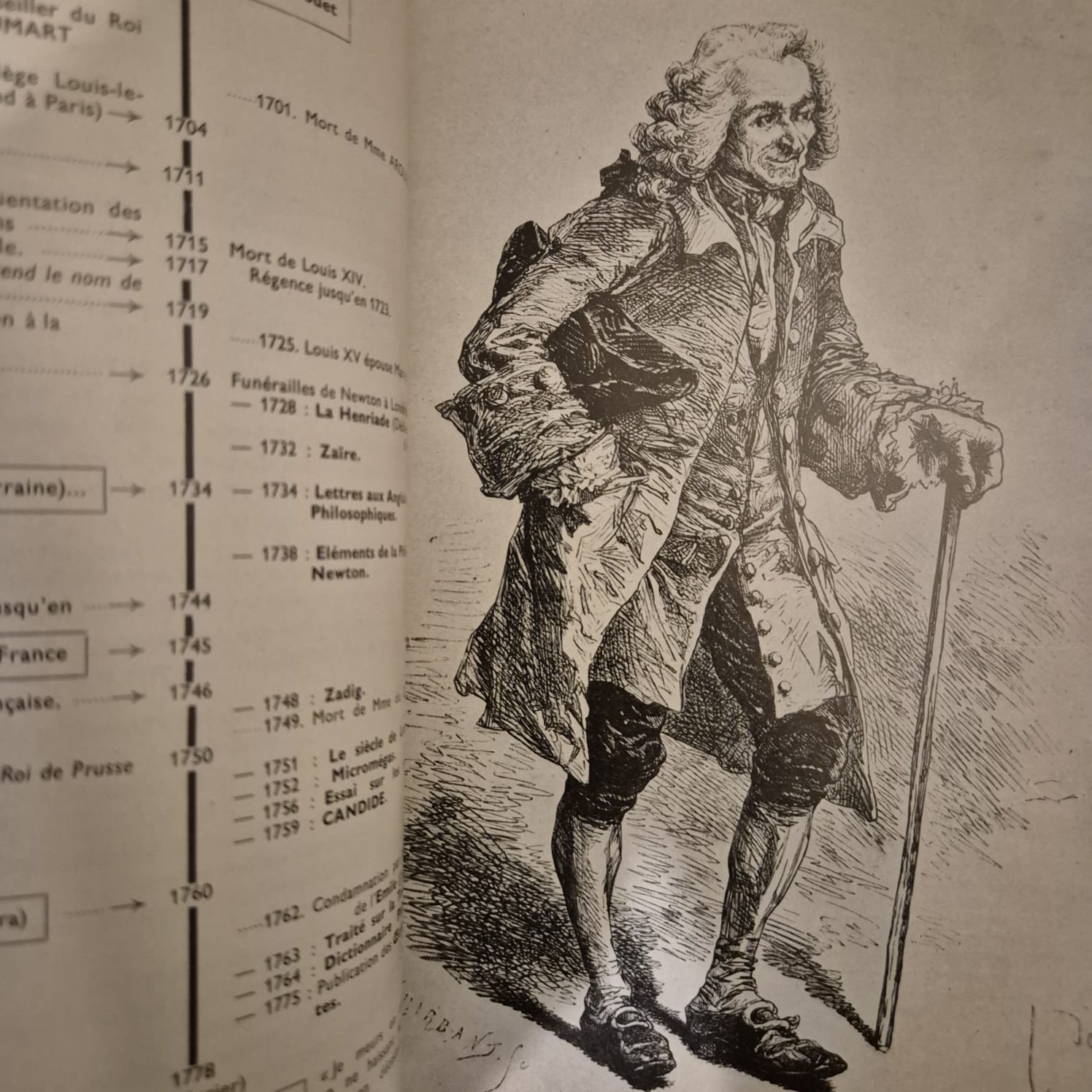 'Candide' by Voltaire (French)