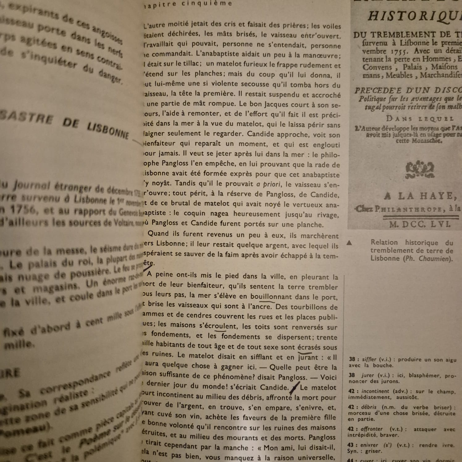 'Candide' by Voltaire (French)