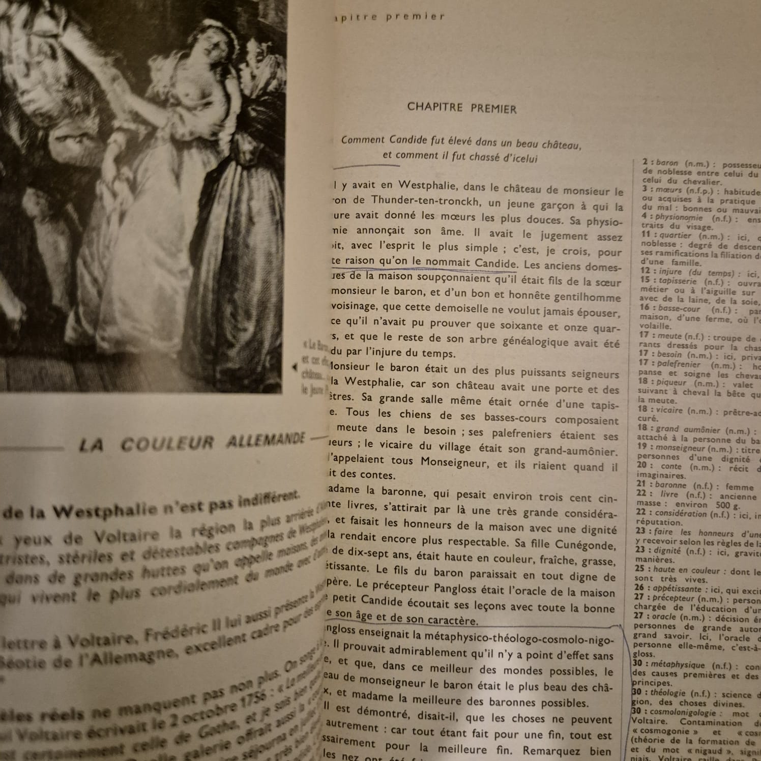 'Candide' by Voltaire (French)