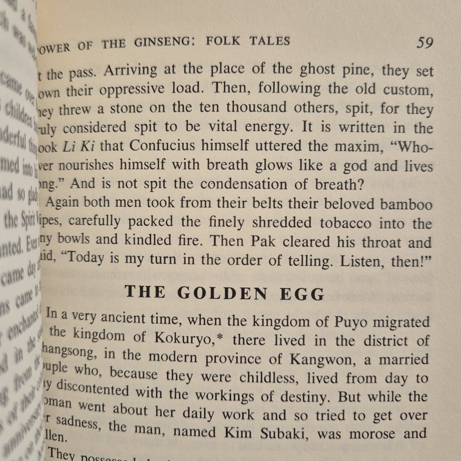 'Tales of the Ginseng' edited and annotated by Andrew C. Kimmens