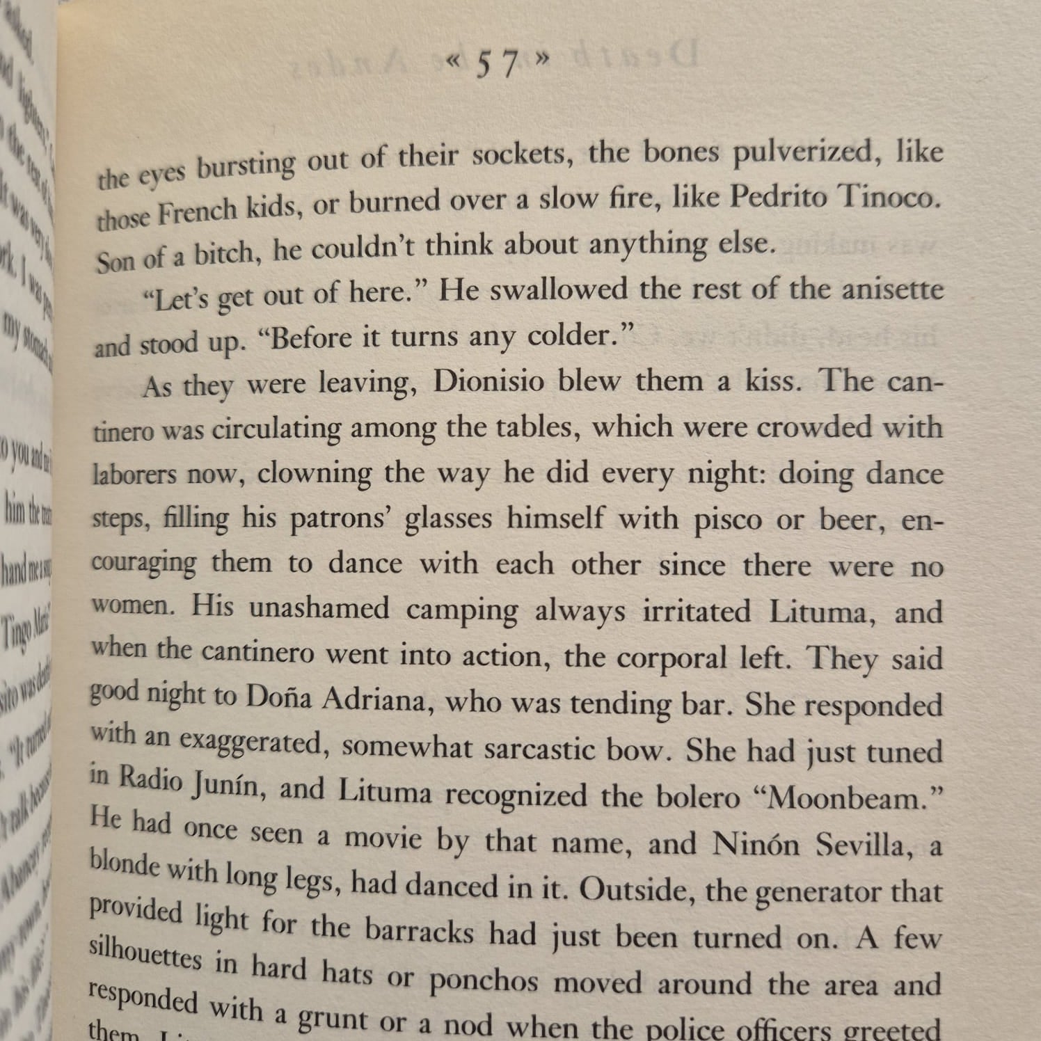 'Death in the Andes' by Mario Vargas Llosa