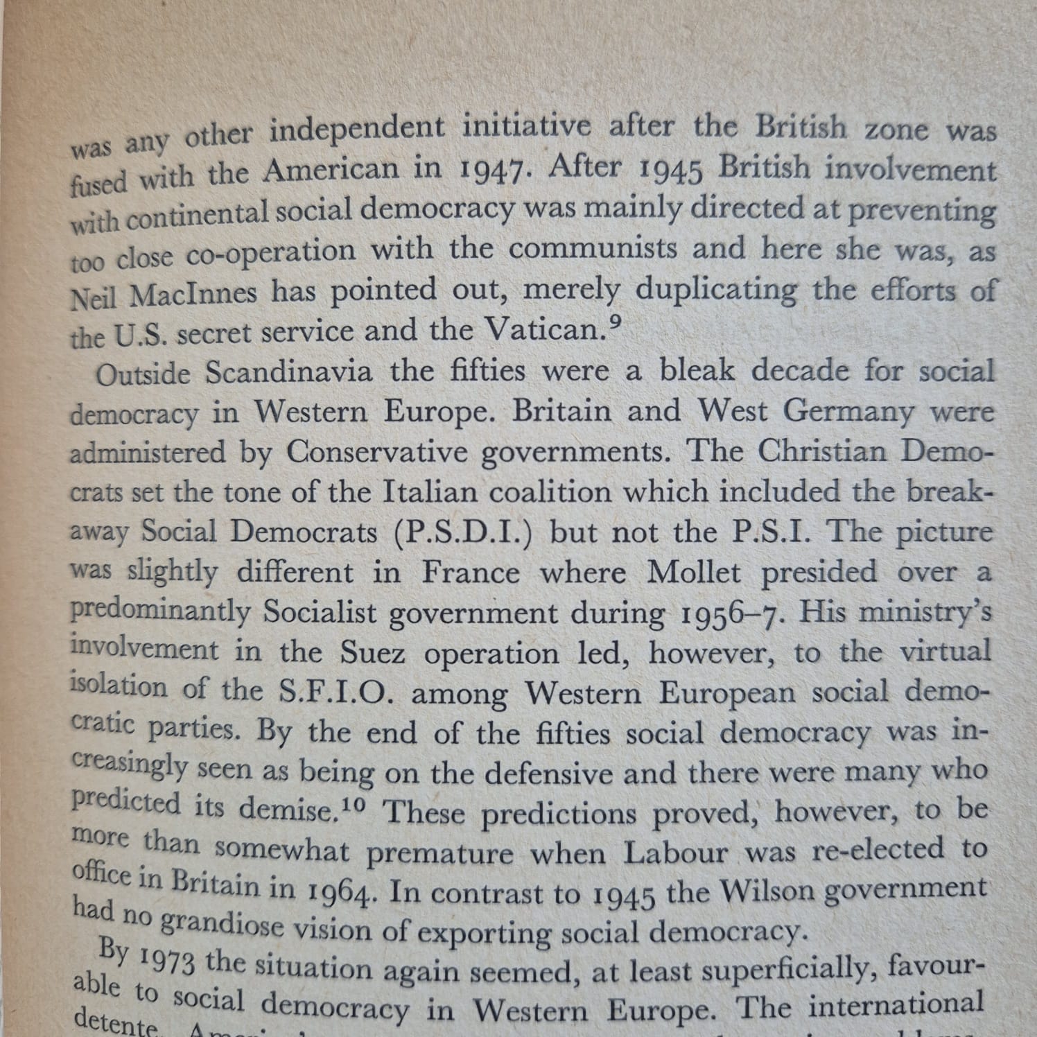 'Social Democracy in Post-War Europe' by William E. Paterson & Ian Campbell