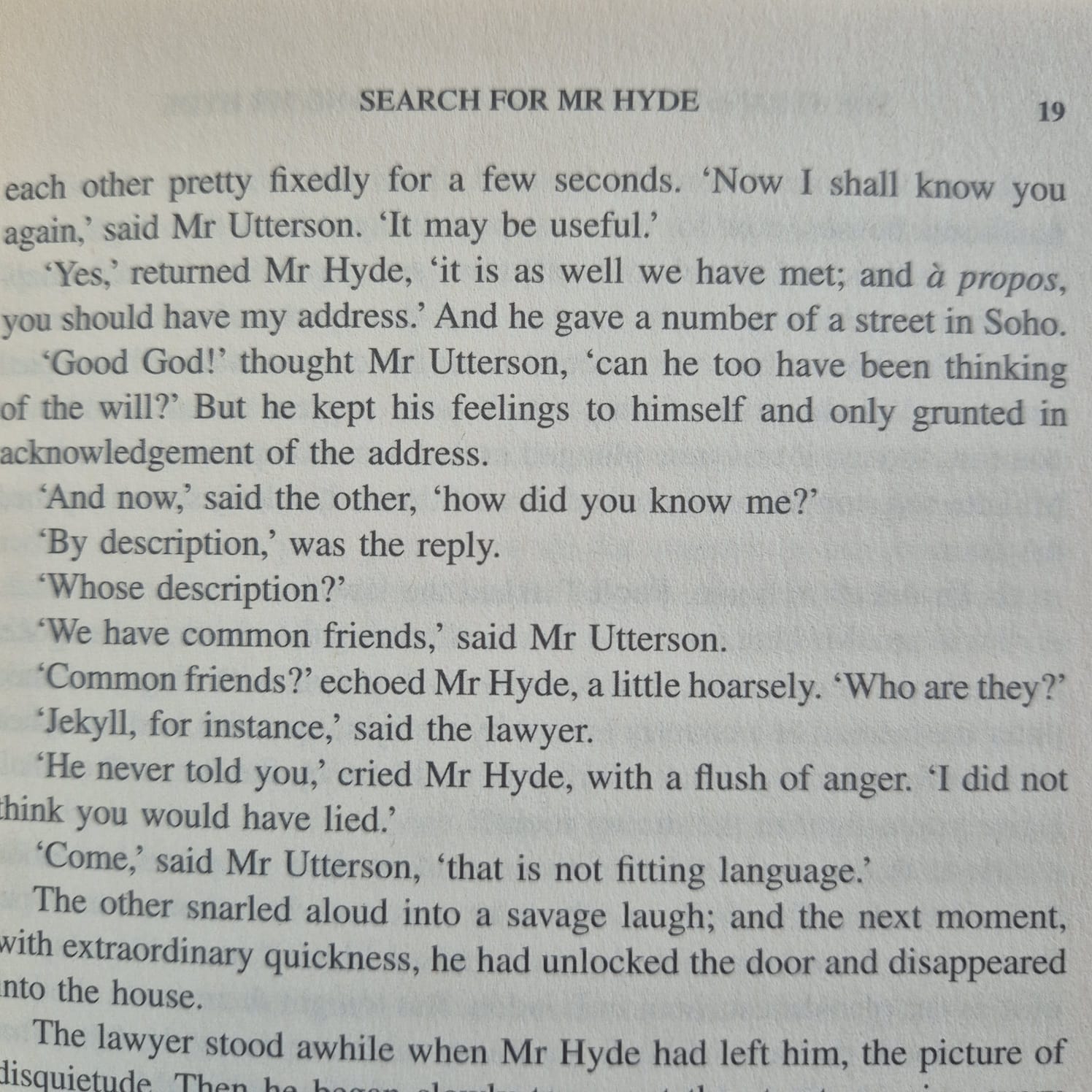 'Dr Jekyll and Mr Hyde and Other Strange Tales' by Robert Louis Stevenson
