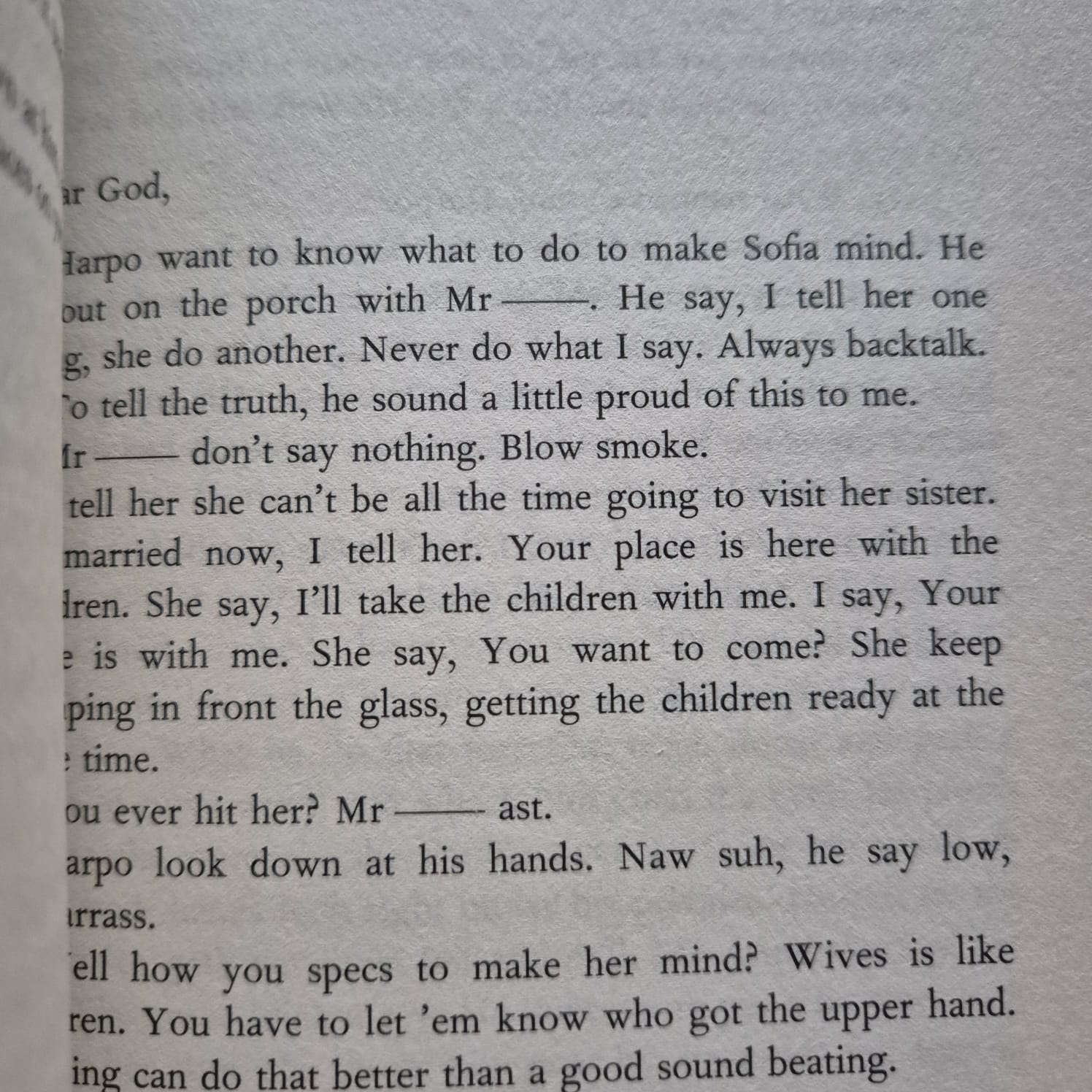 'The Color Purple' by Alice Walker